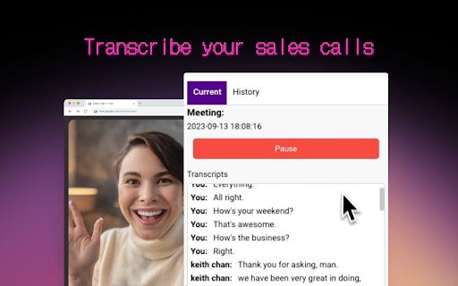 Meeting Transcribe AI image