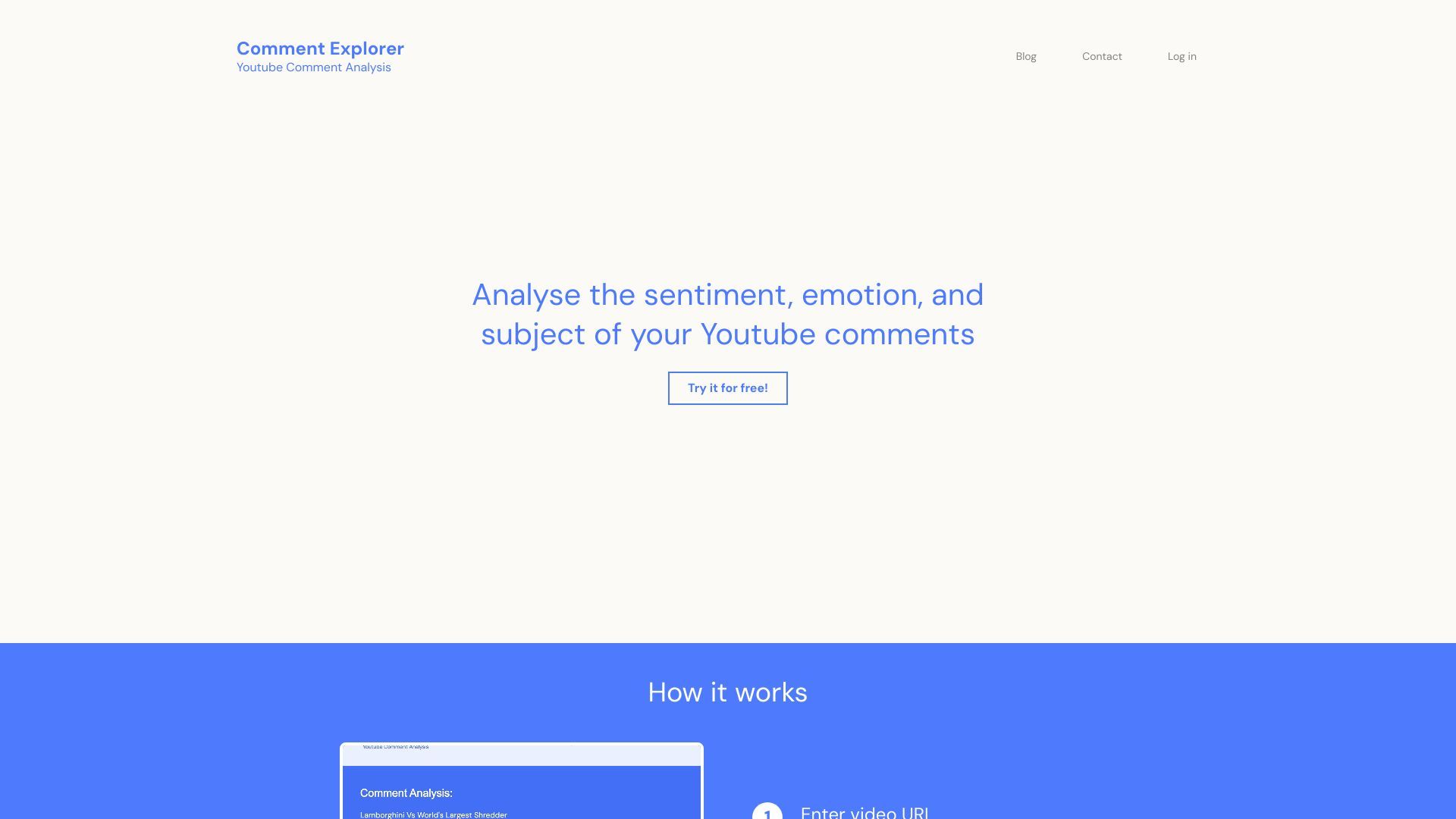 Comment Explorer image