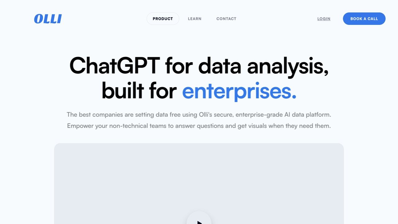 Olli - AI powered data apps image
