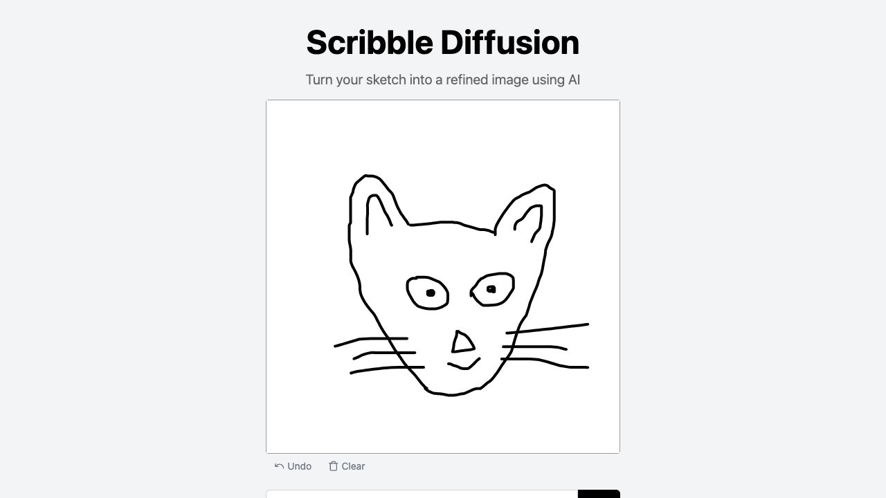 Scribble Diffusion image