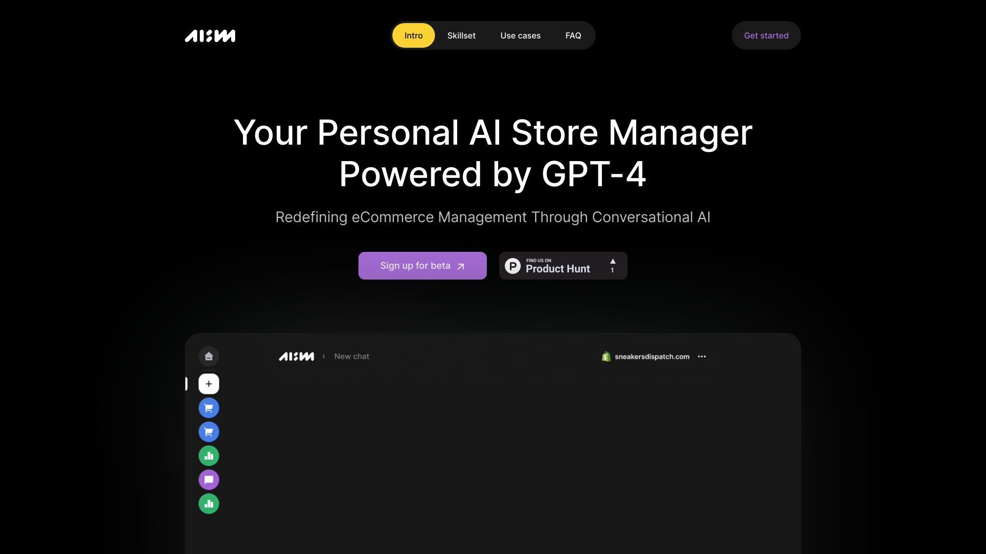 AI Store Manager image