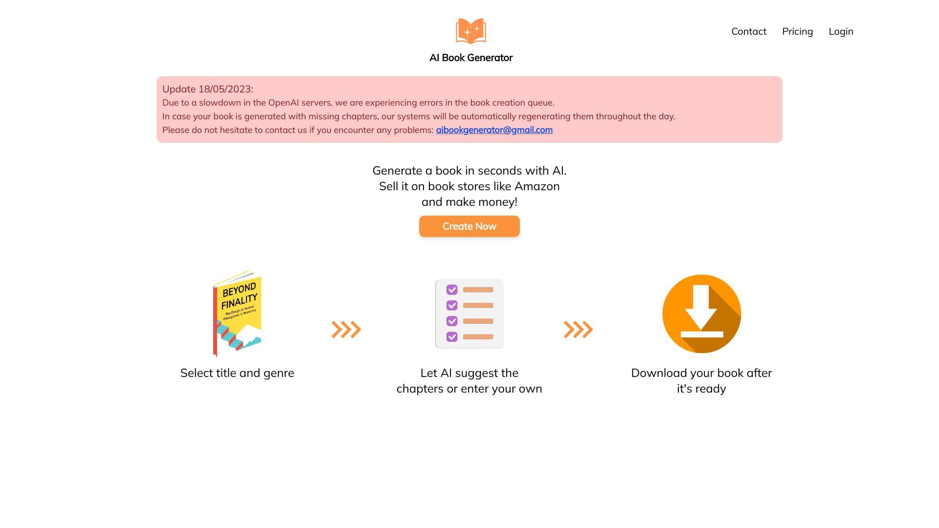 AI Book Generator image