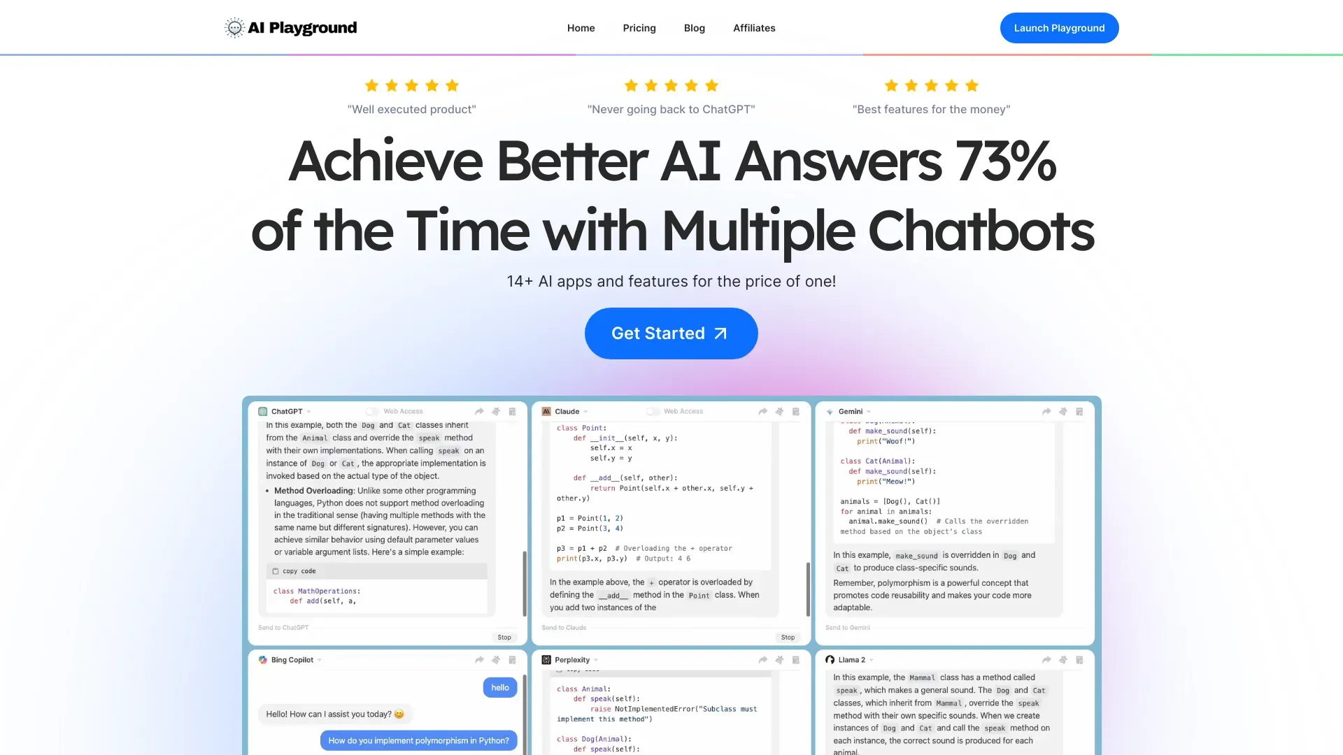 AI Playground image