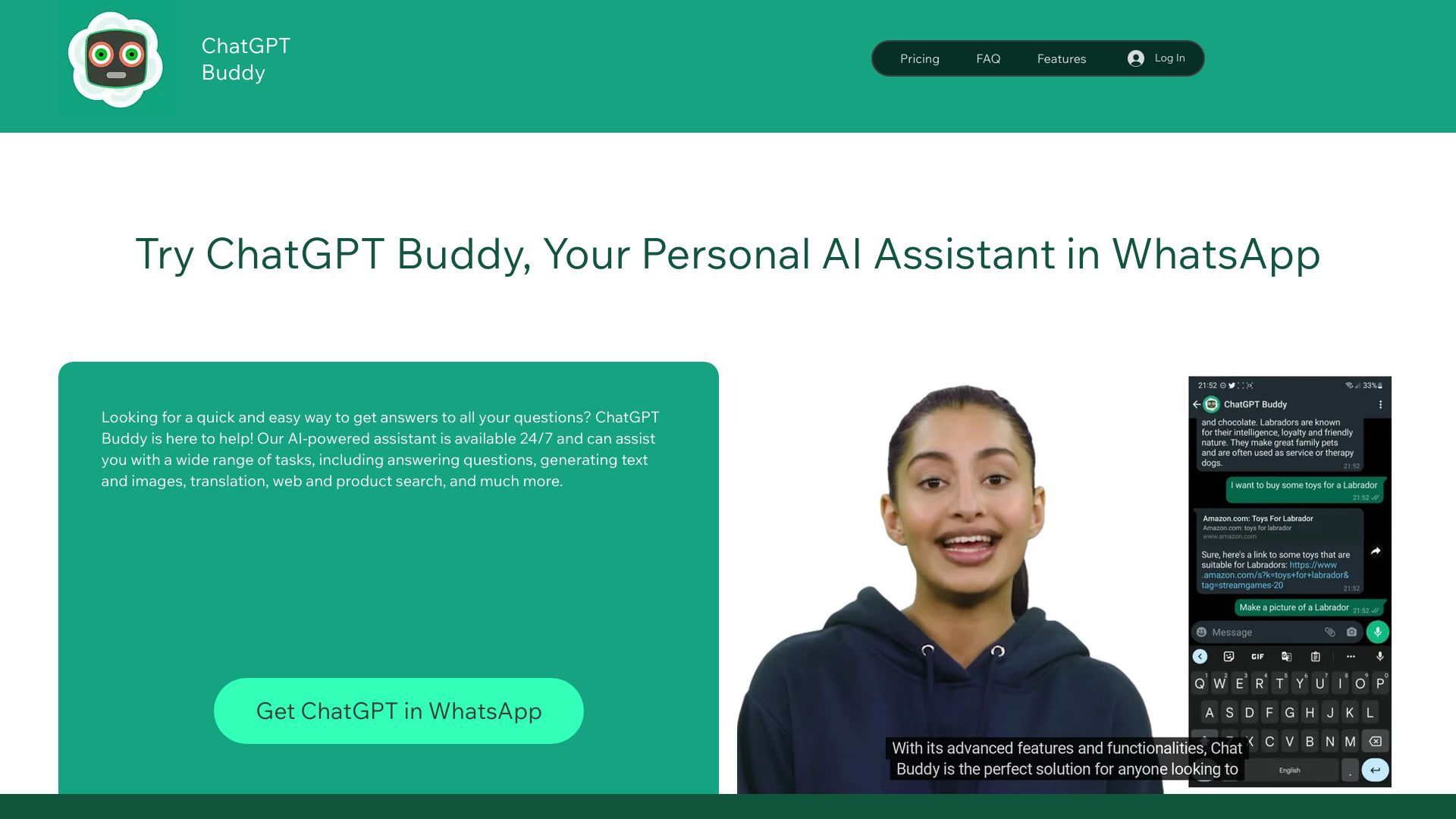 ChatGPT Buddy image