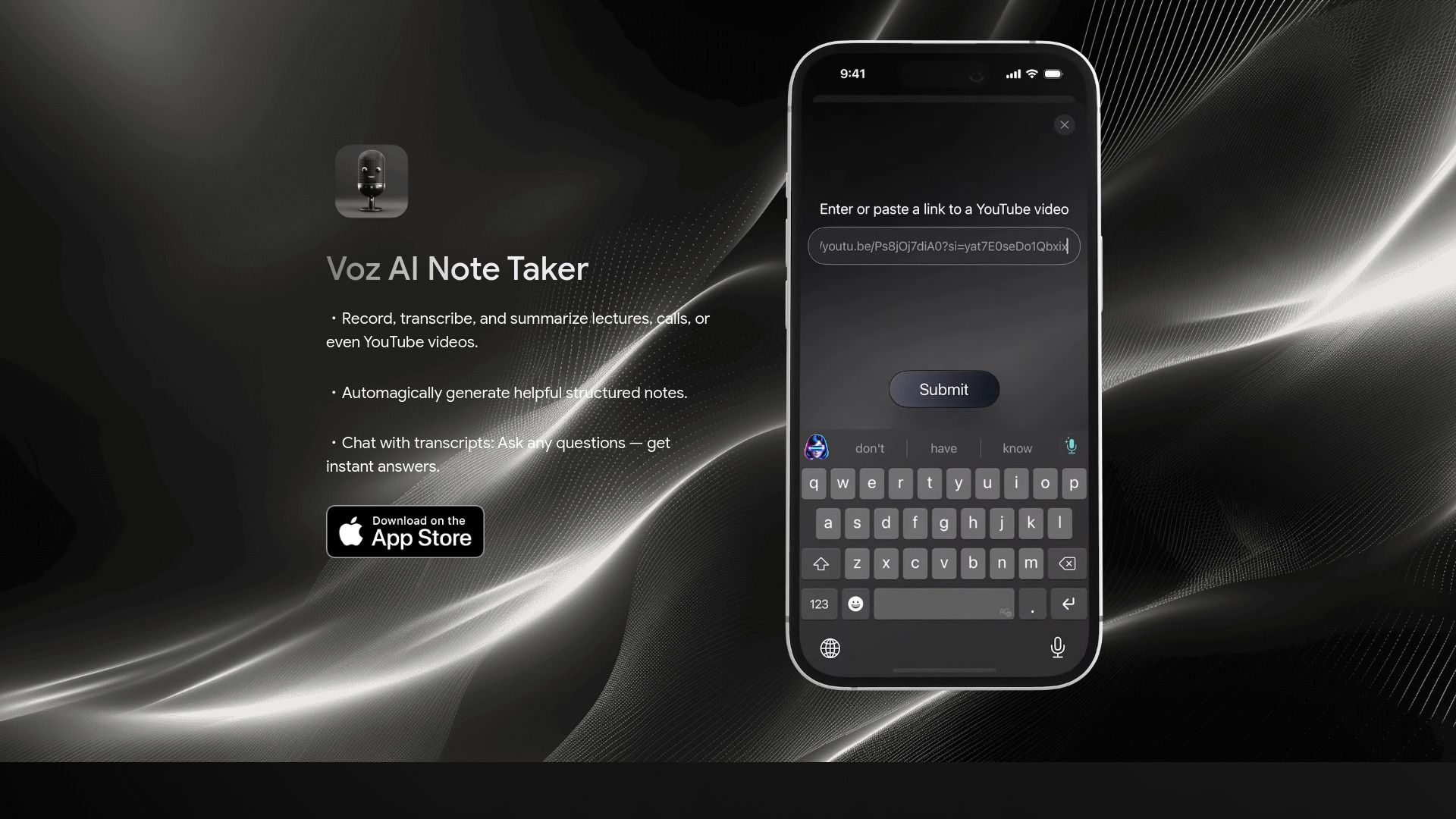 Voz AI Note Taker image