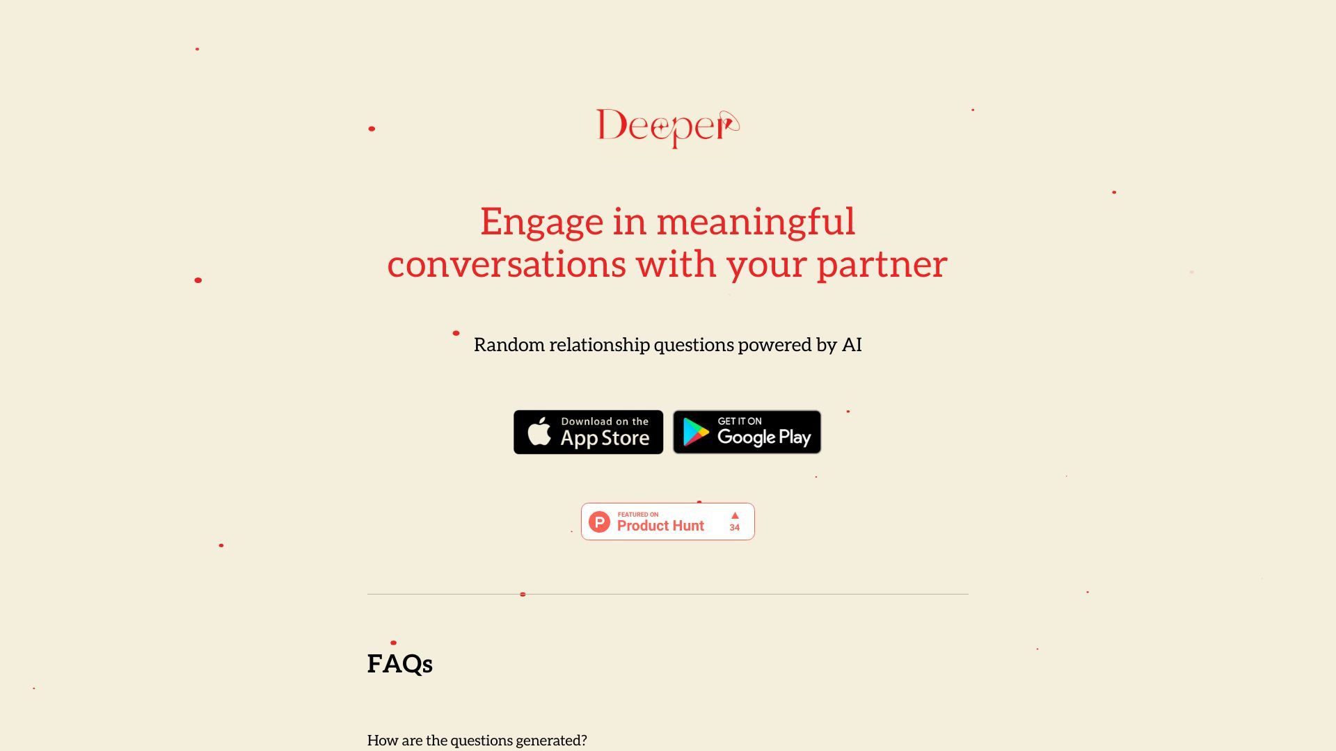 Deeper: Relationship Questions image