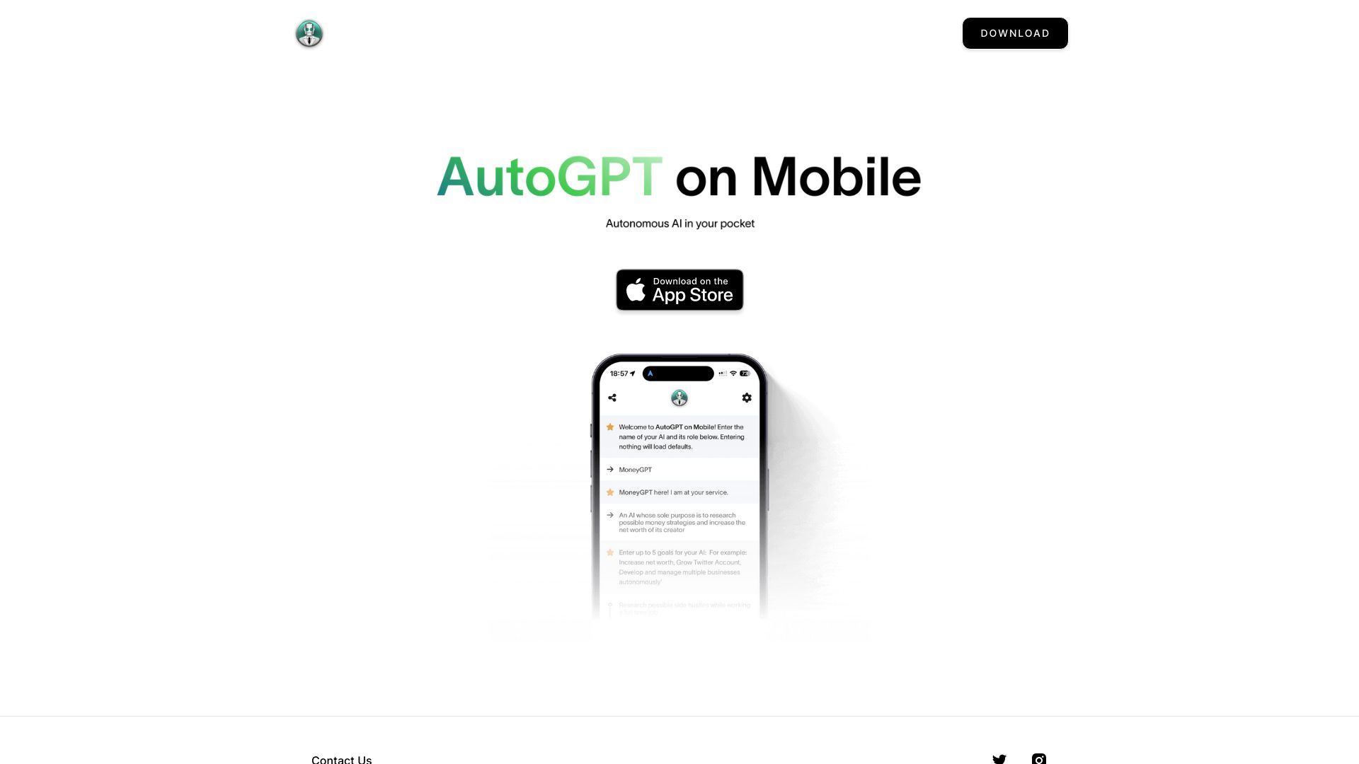 AutoGPT on Mobile - Autonomous AI in your pocket image