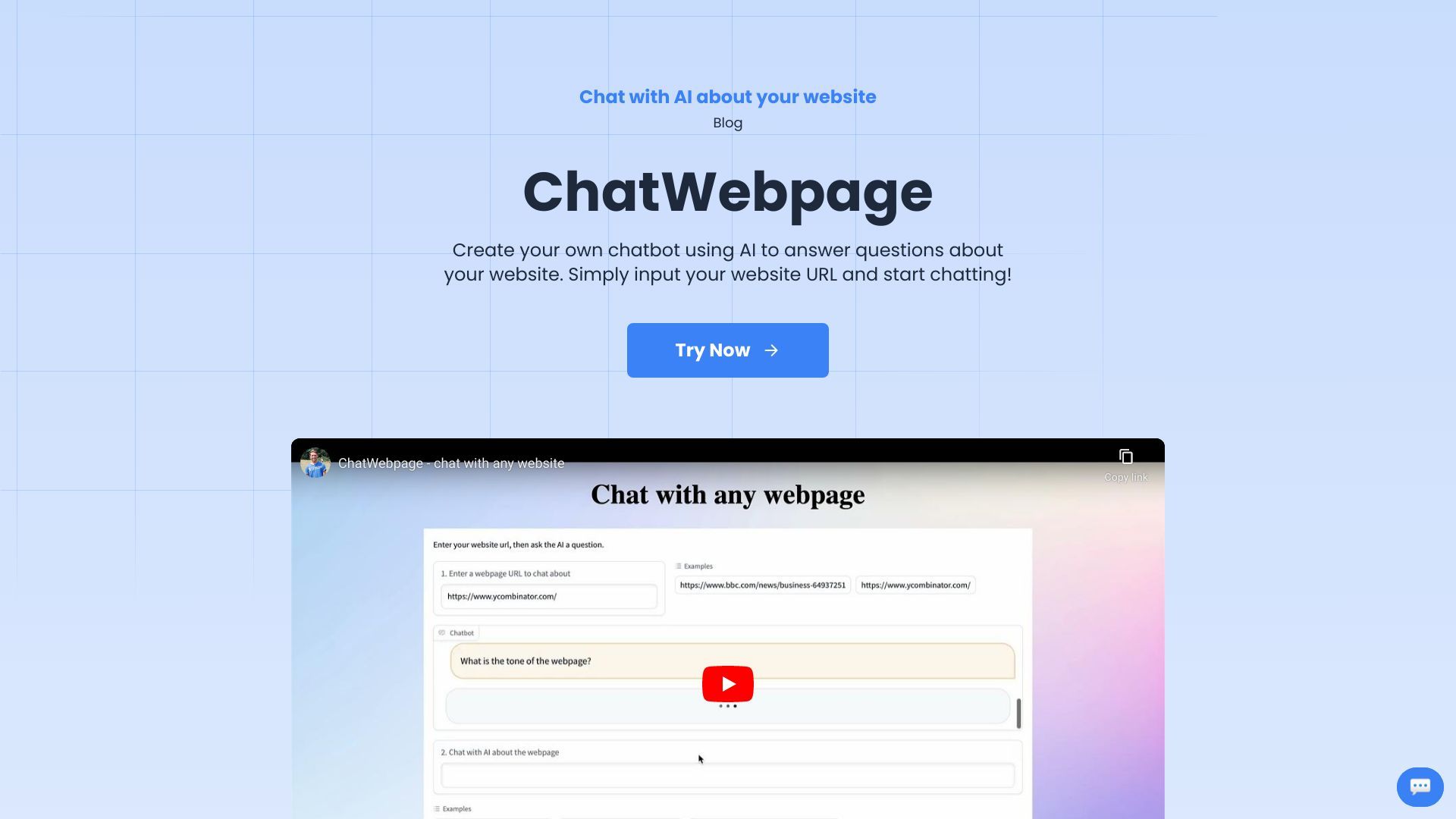 ChatWebpage image