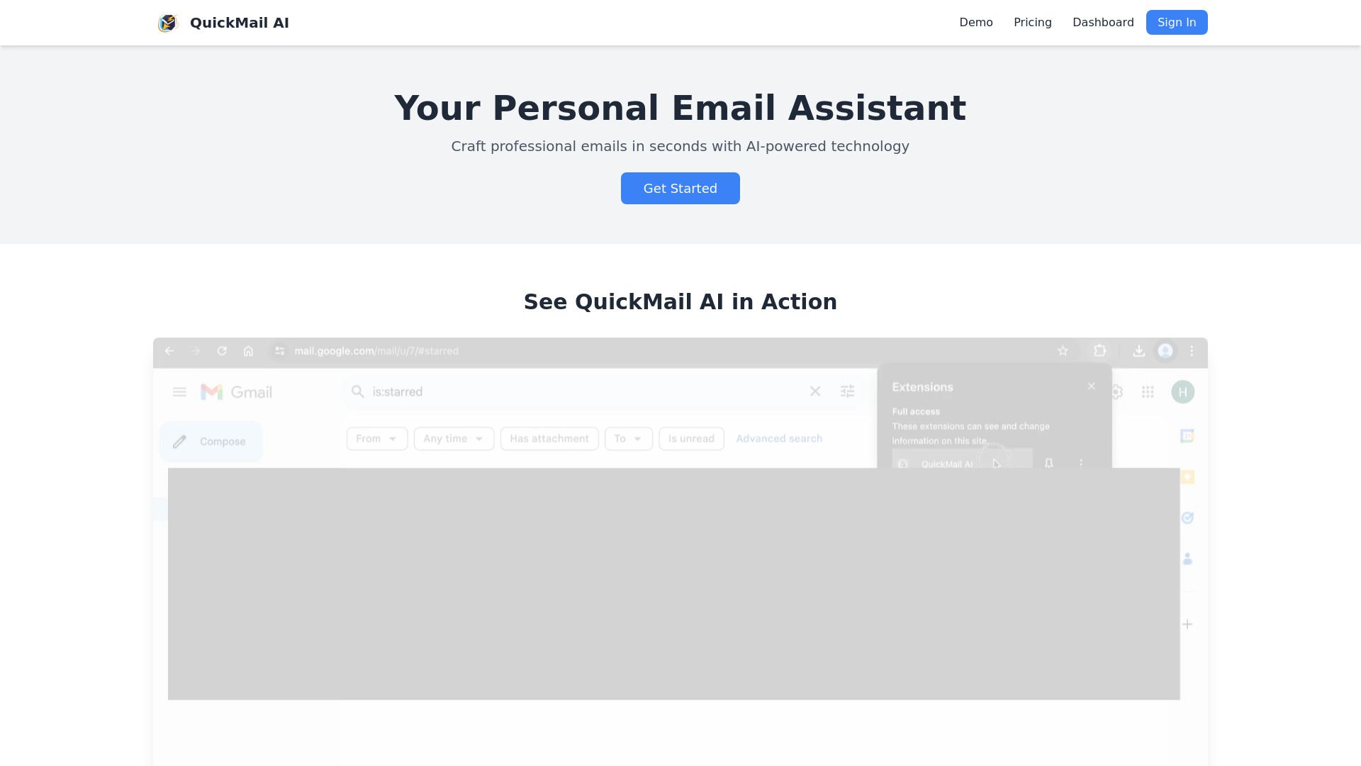 QuickMail AI image