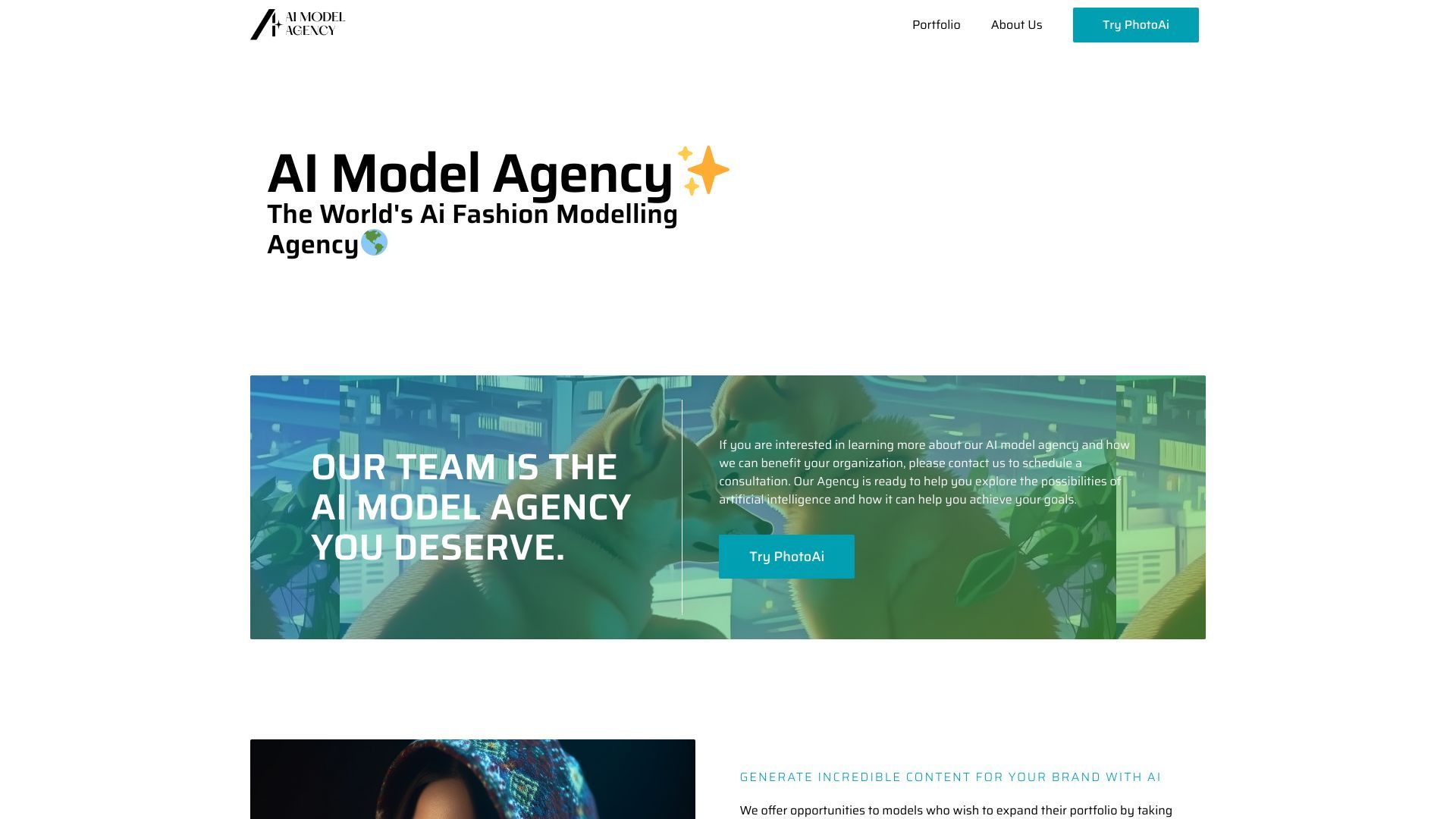 AI Model Agency image