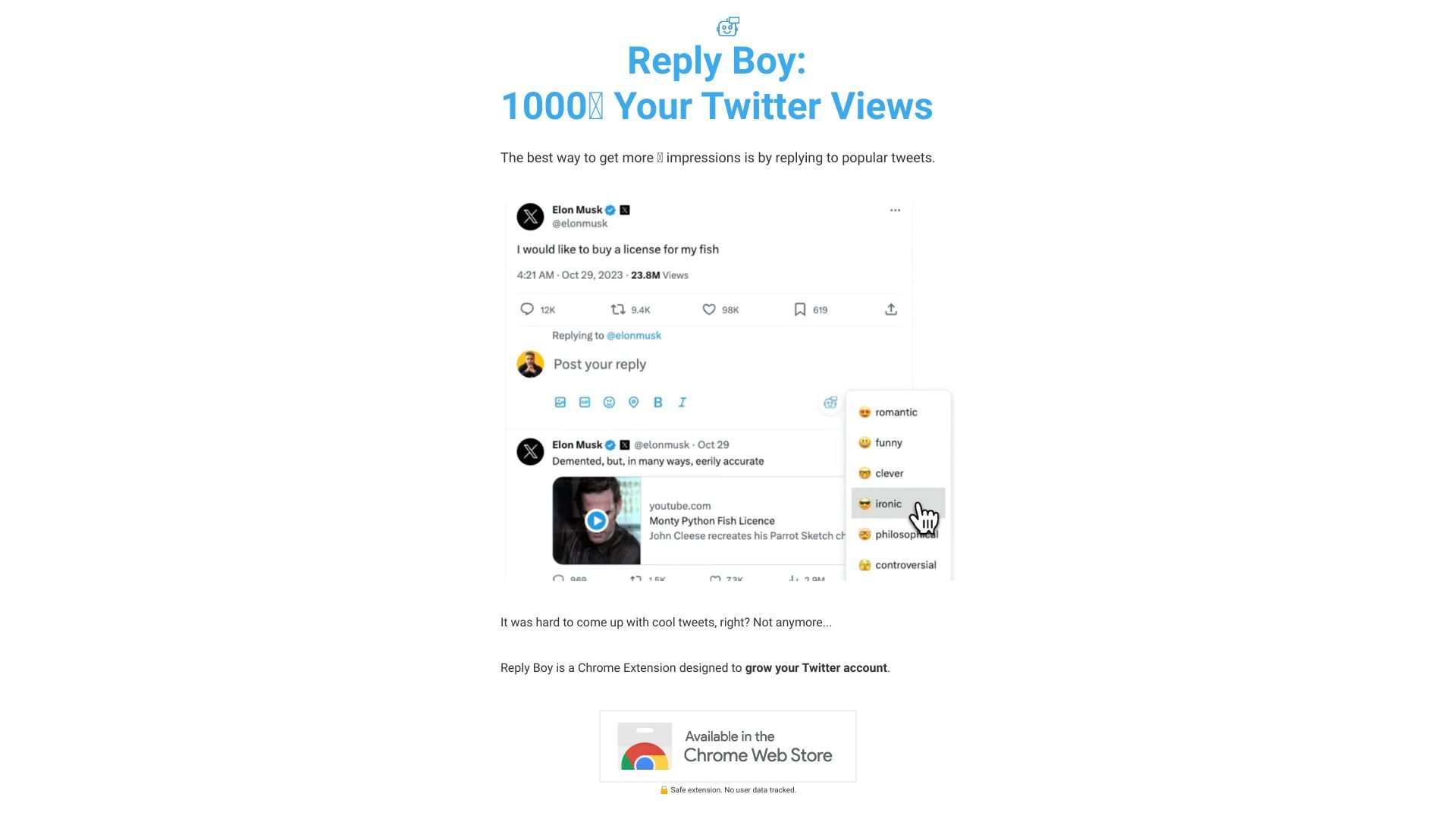Reply Boy image