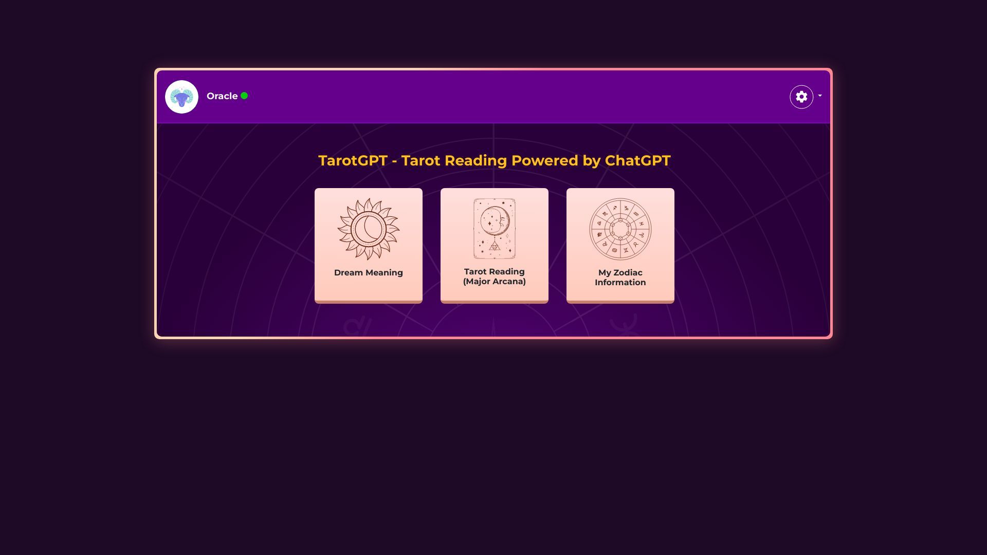 AI Tarot Reading Powered by ChatGPT image