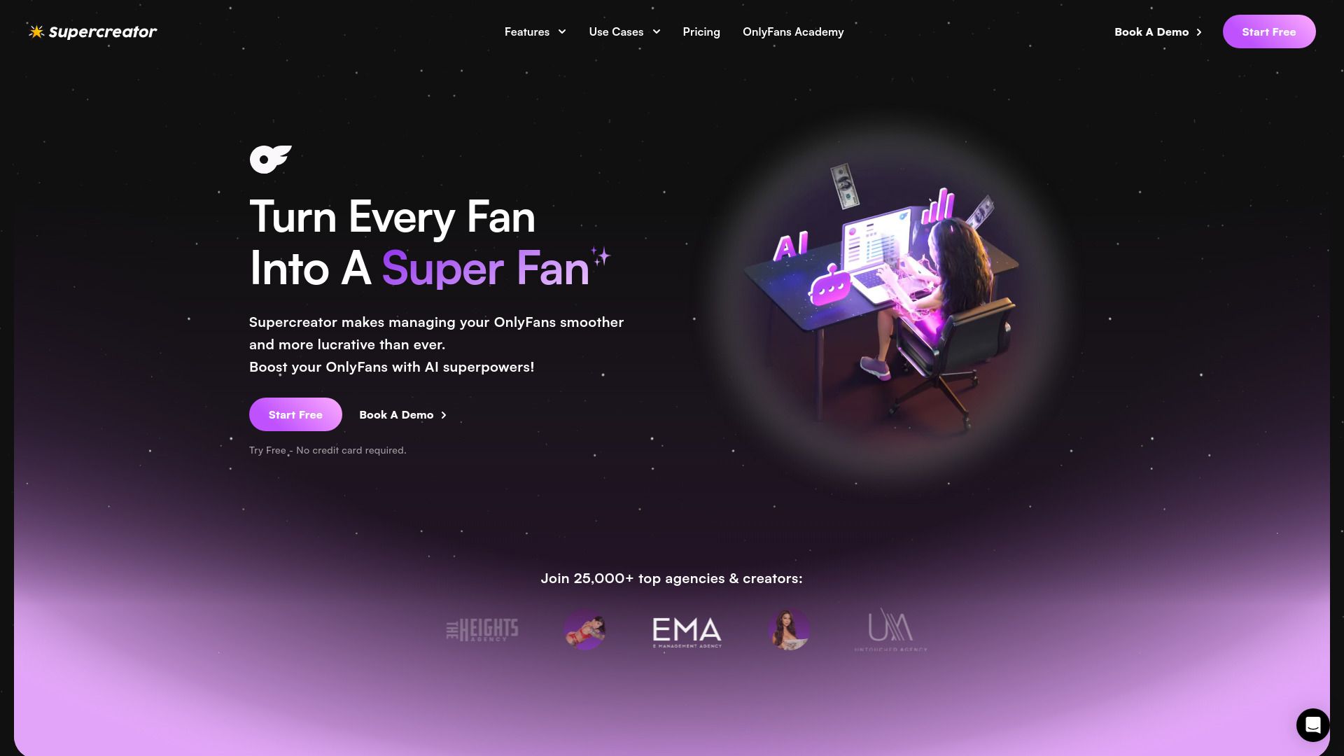 Supercreator AI for OnlyFans image