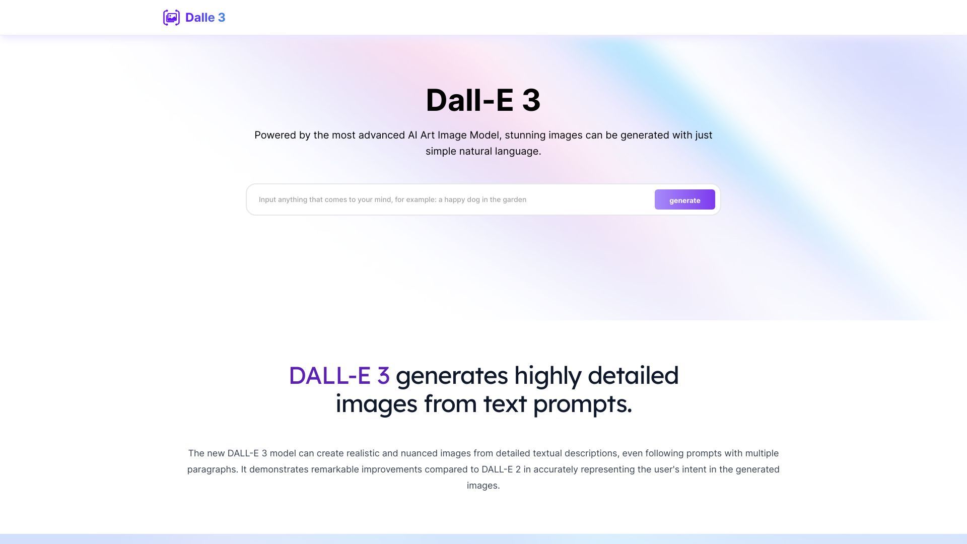 DALL-E 3 image
