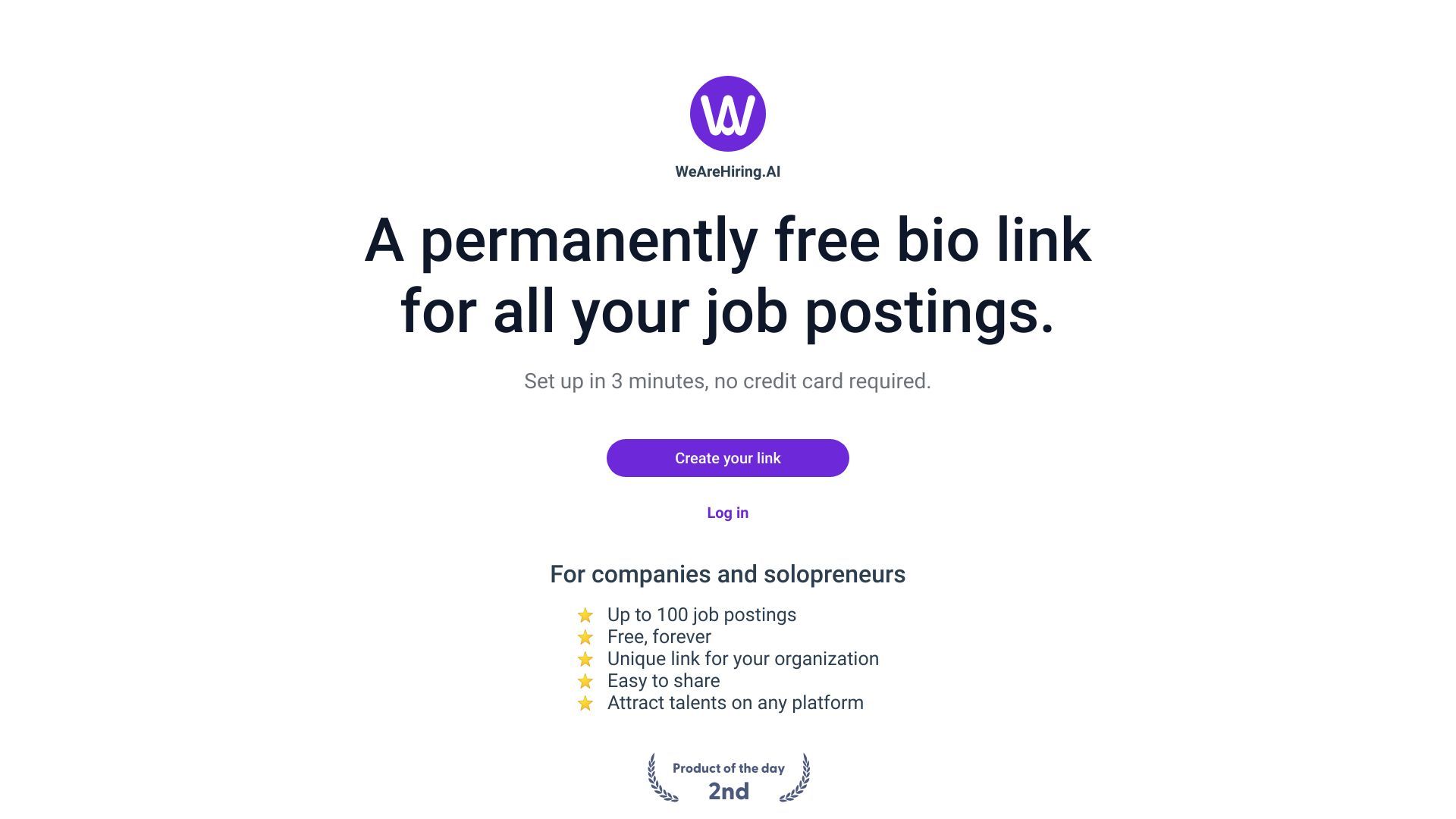 WeAreHiring.AI image