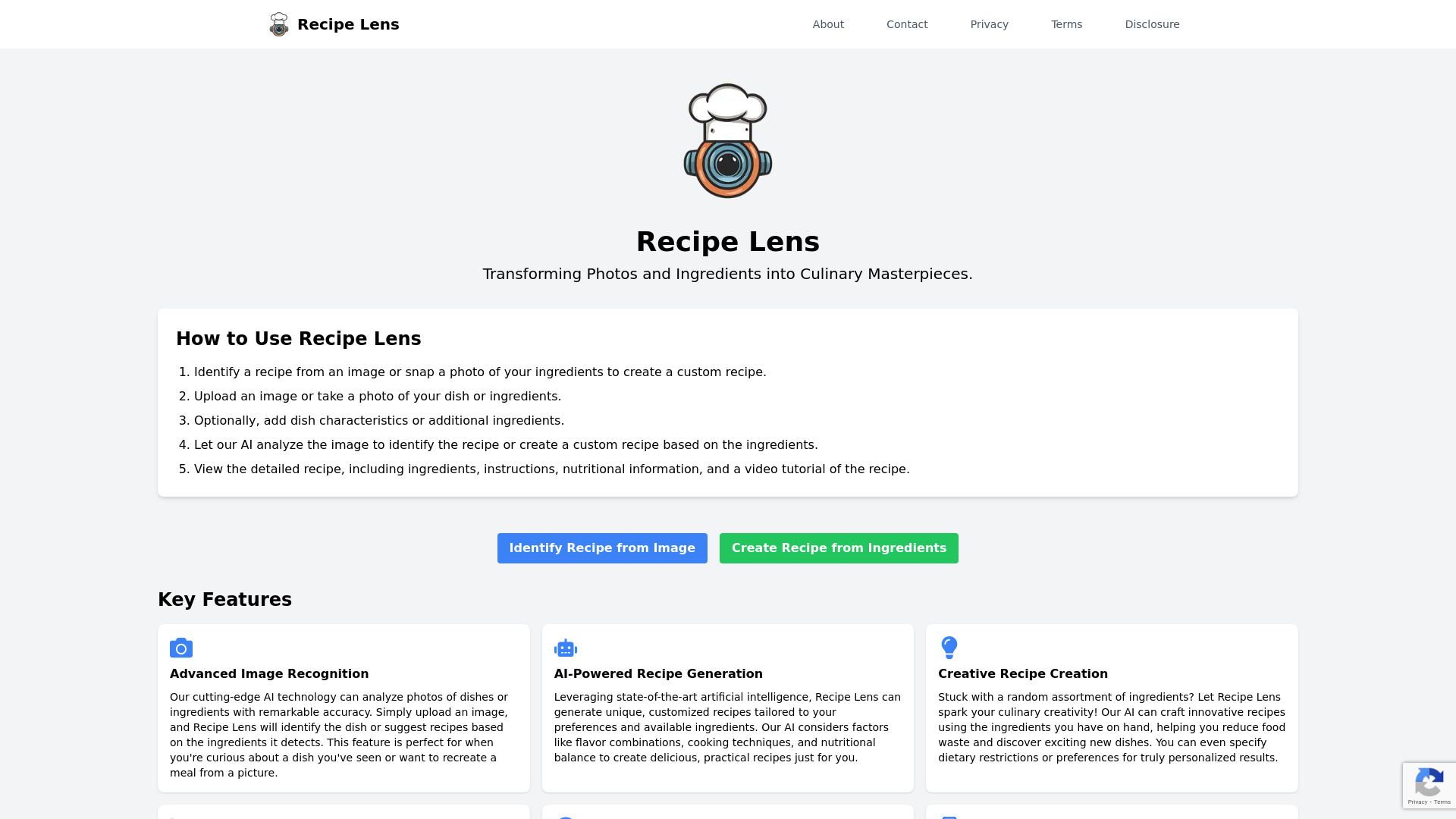 Recipe Lens image