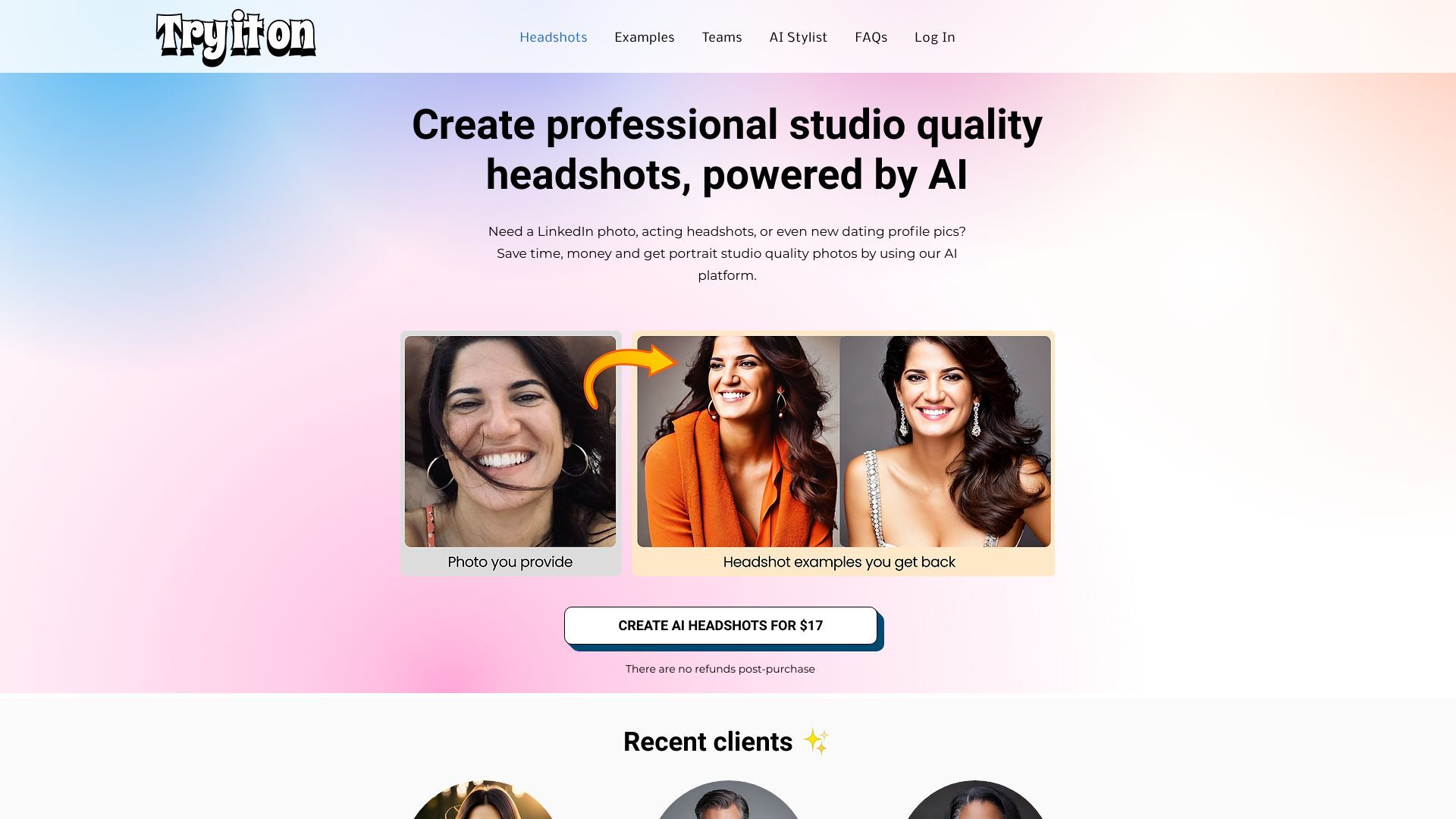 Try it on AI image