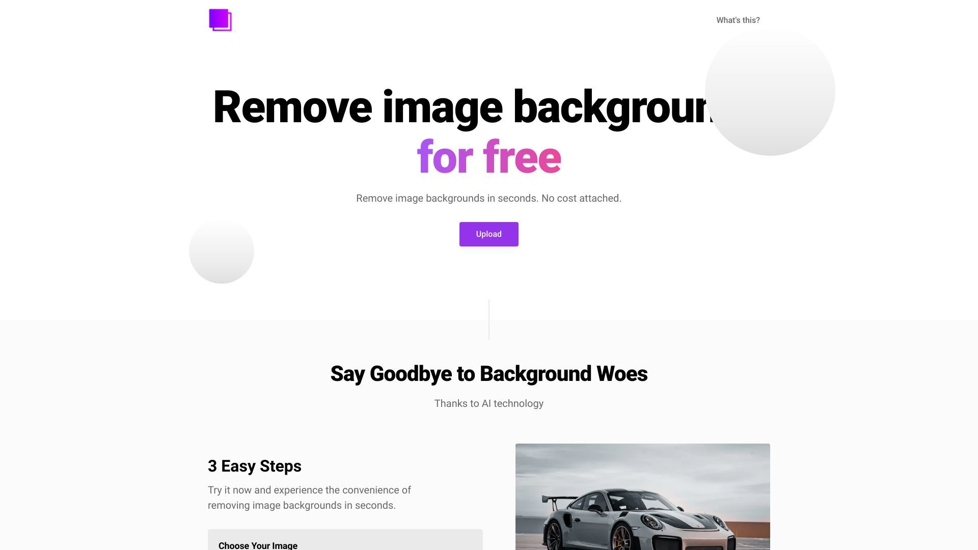 RemoveBG | Remove Image Backgrounds For Free image