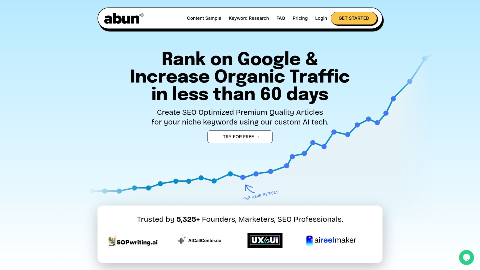 Abun SEO Article Generator image