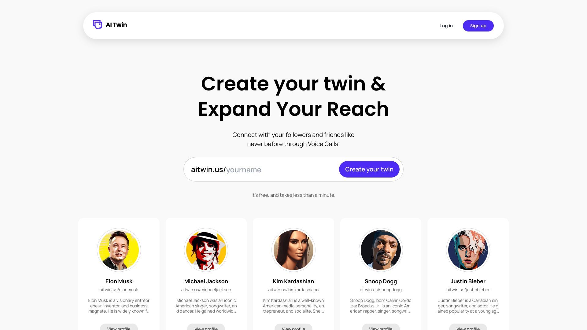 AI Twin image