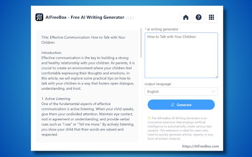 AIFreeWriter image