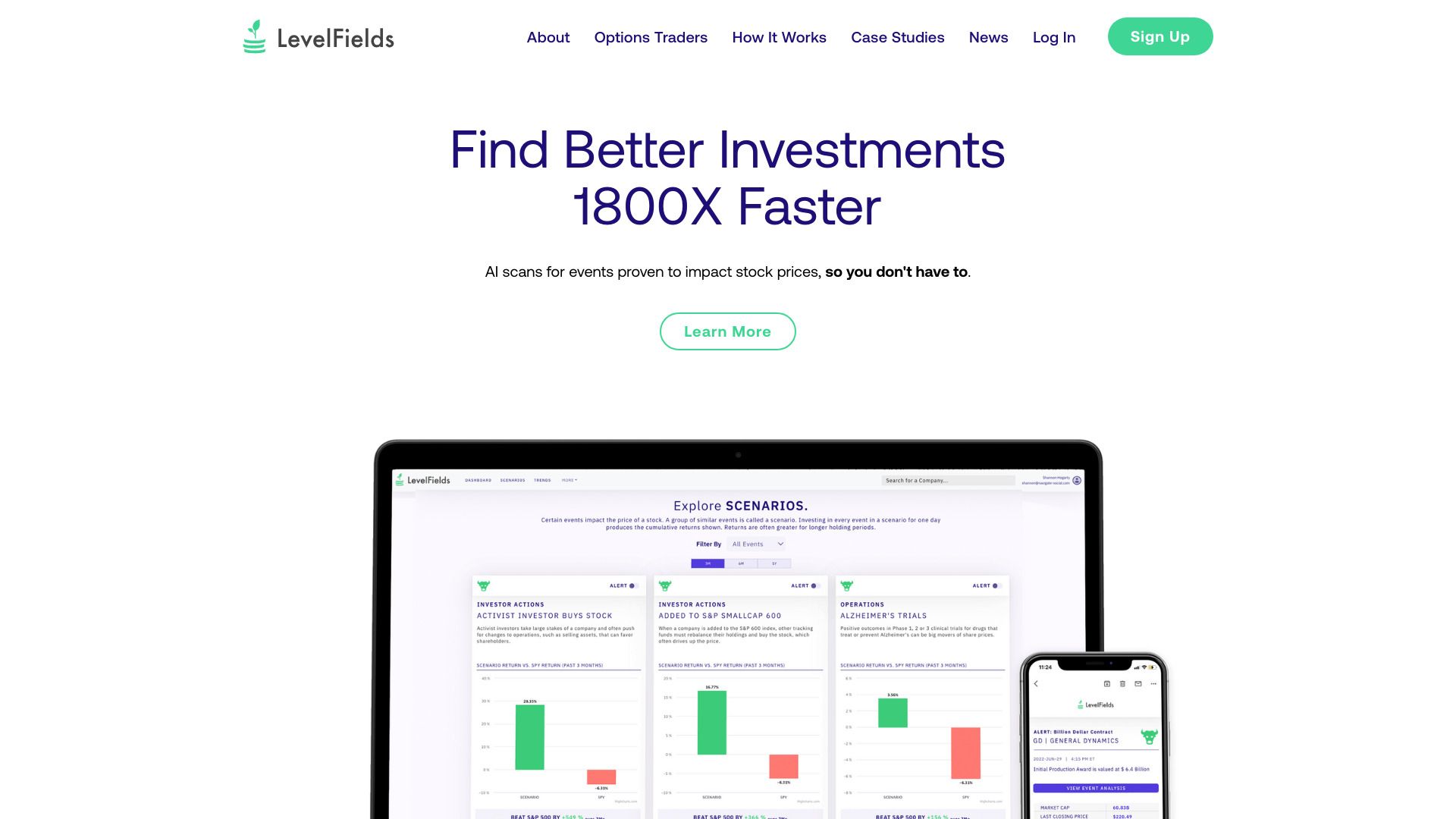 LevelFields AI Trading image