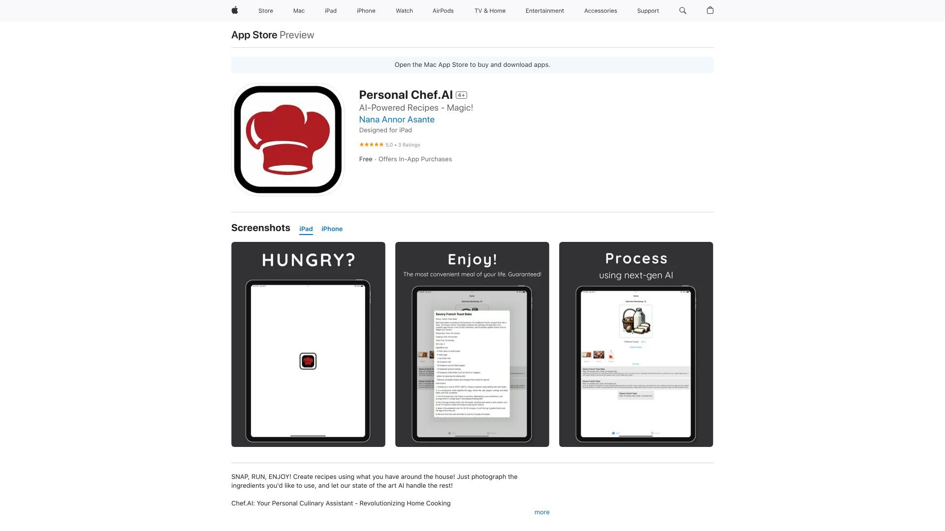 Personal Chef.AI image