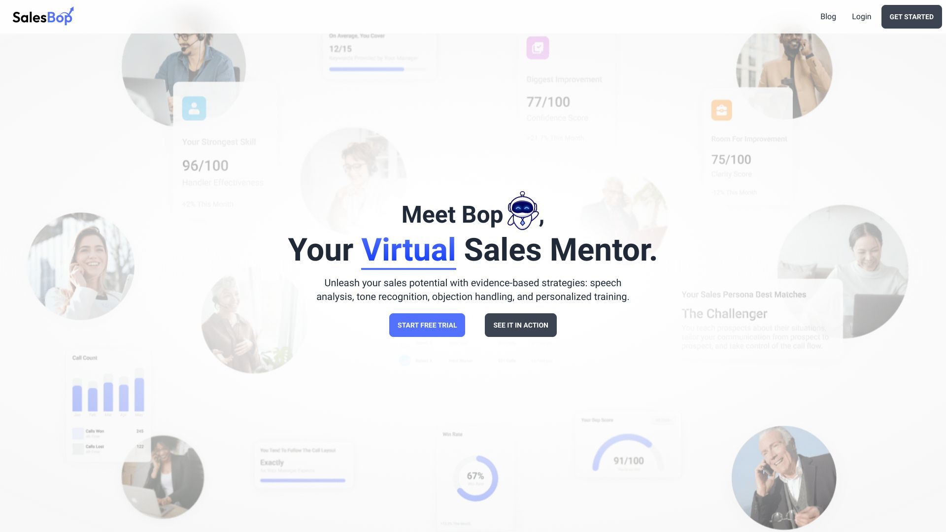 SalesBop - AI Powered Sales Coach image