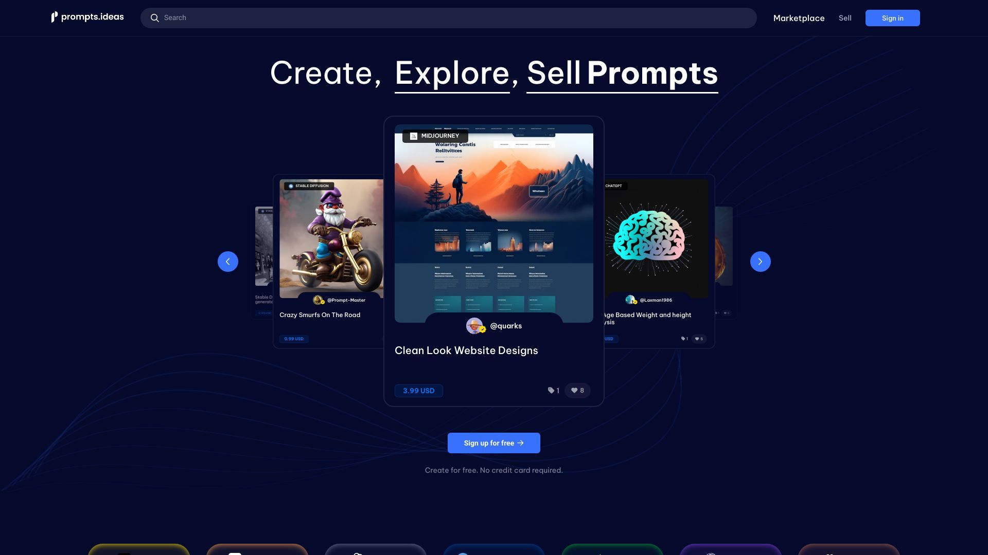 PromptsIdeas image