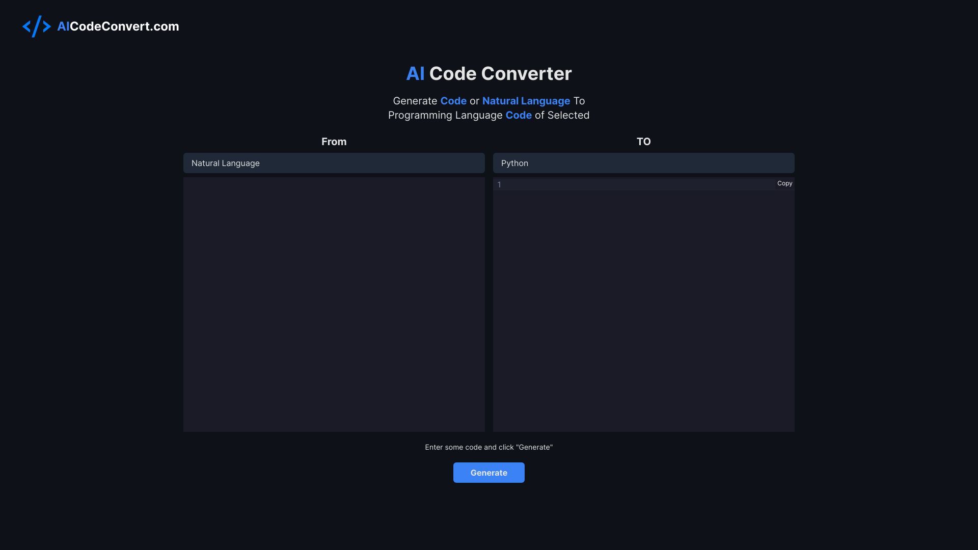 AICodeConvert image
