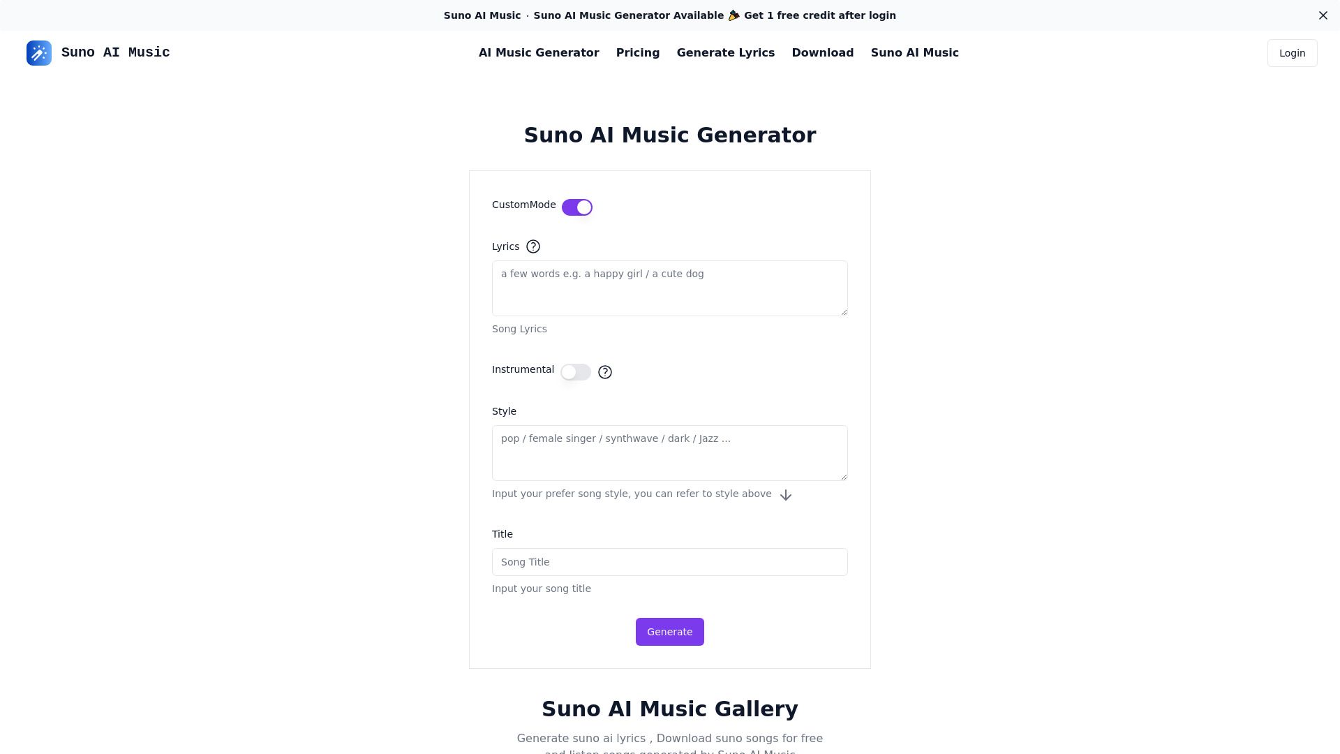 Suno AI Music image