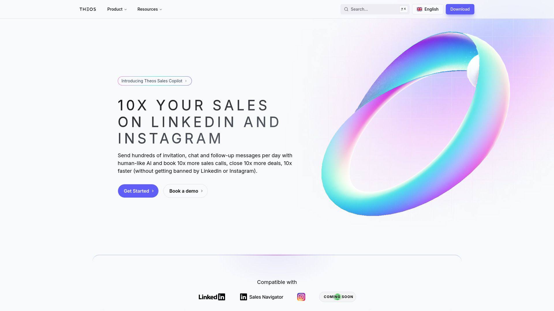 Theos Sales Copilot image