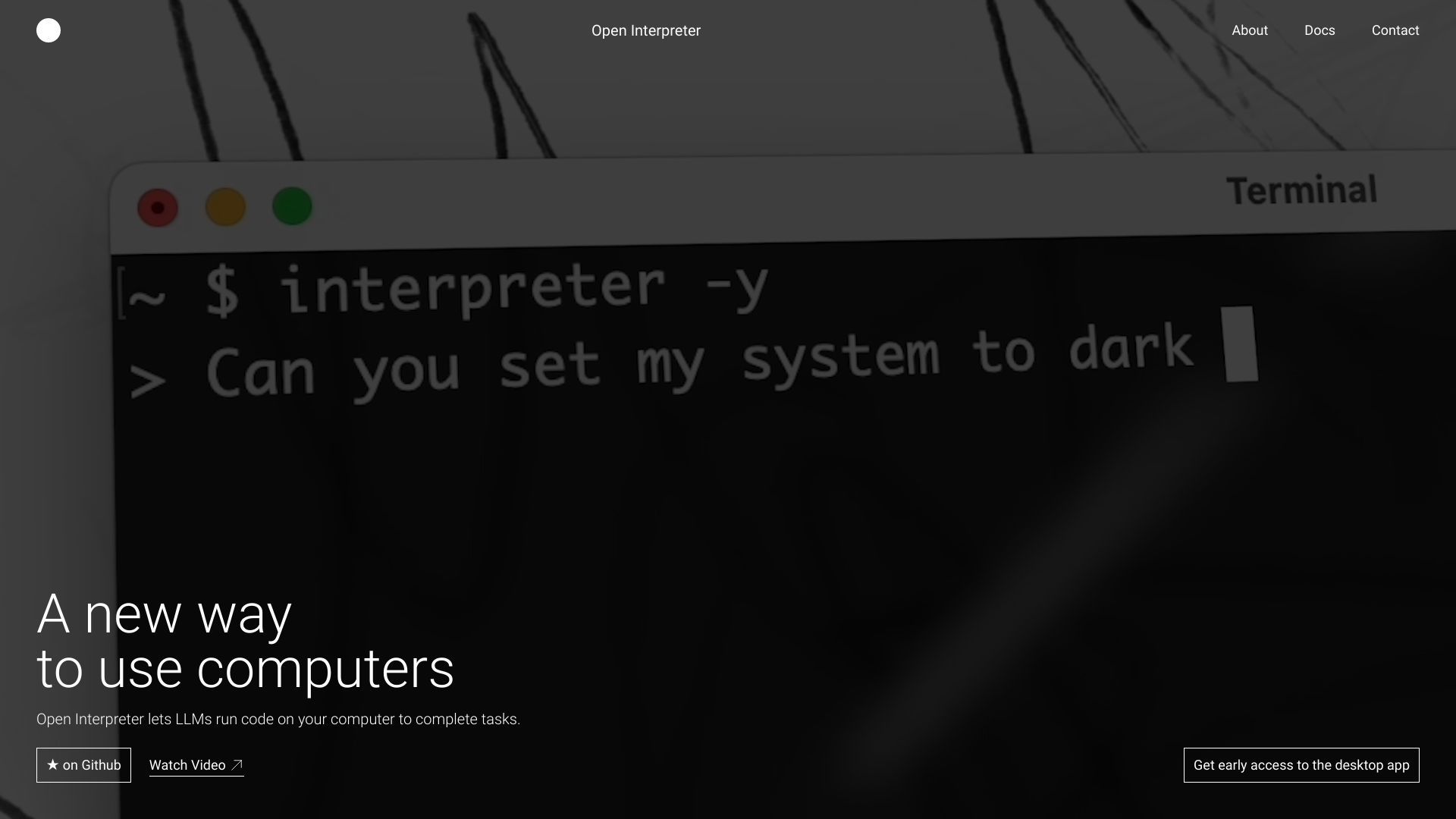 Open Interpreter Project image