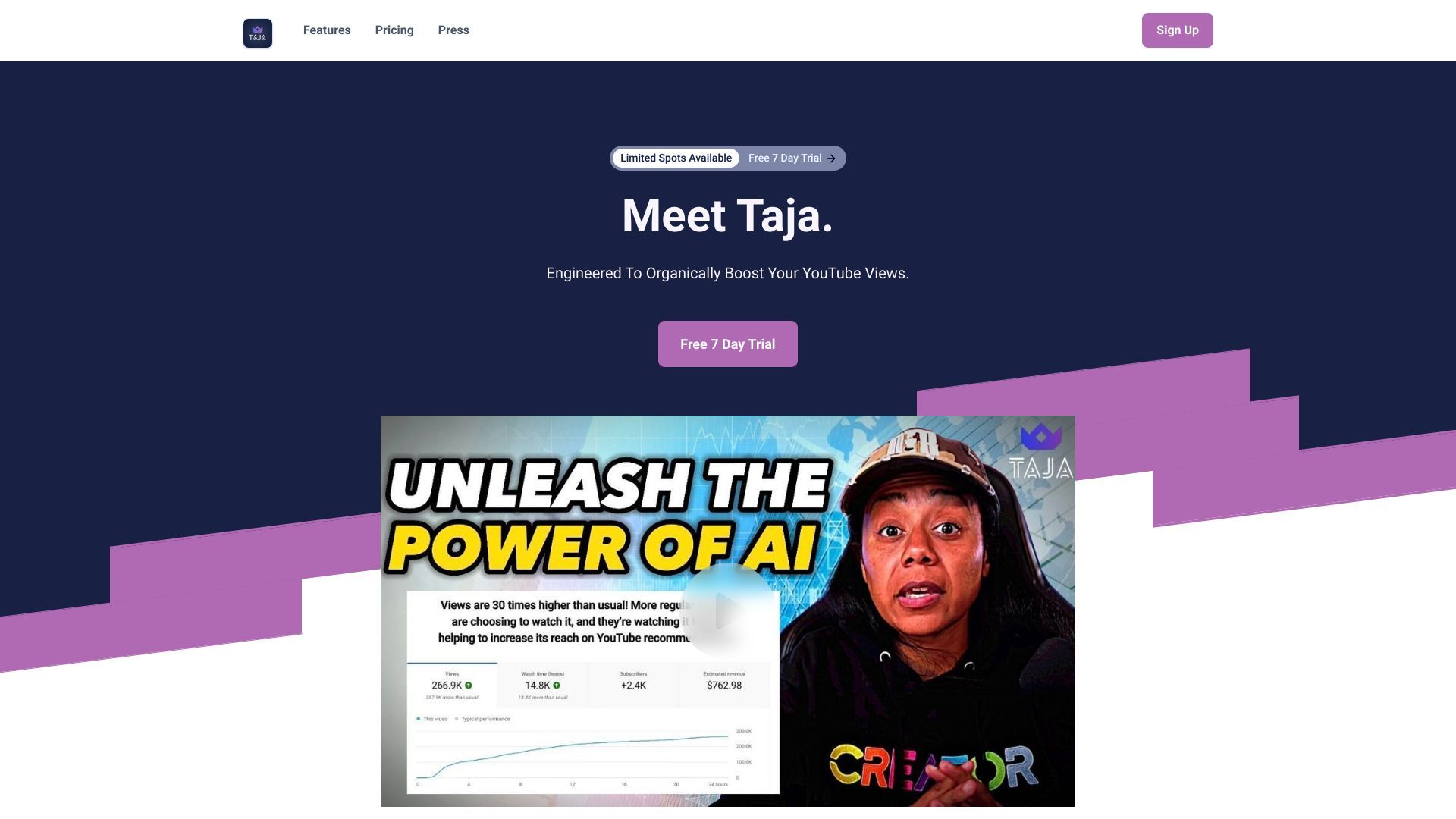 Taja AI image