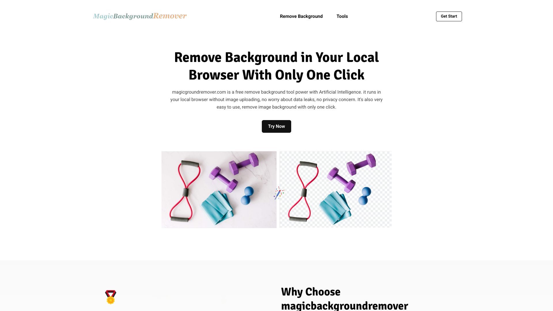 Magic Background Remover image