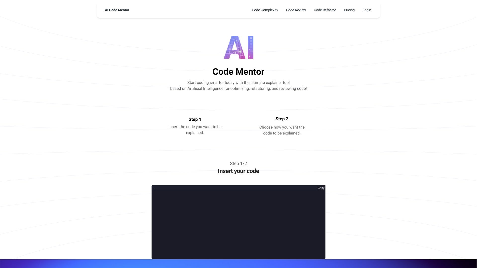 AI Code Mentor image