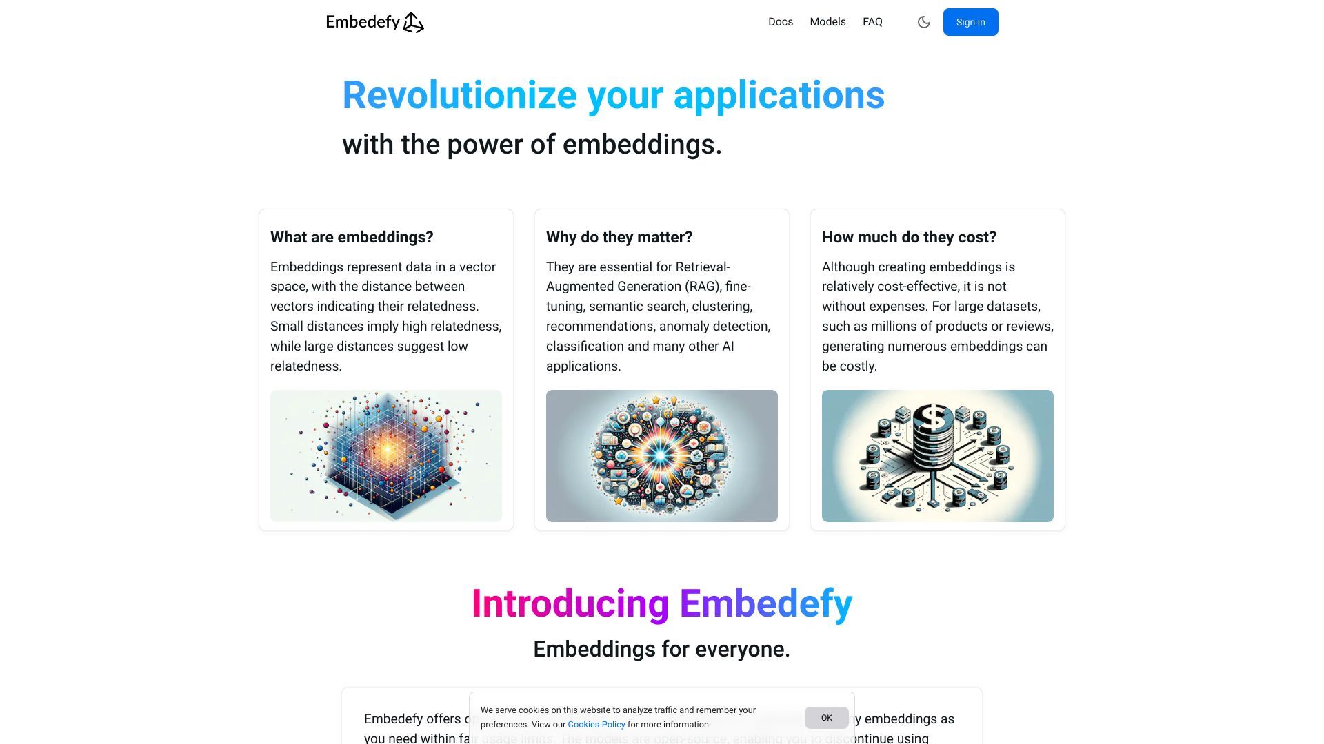 Embedefy image
