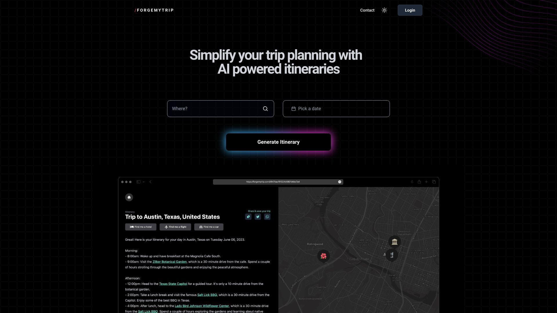 Forgemytrip image