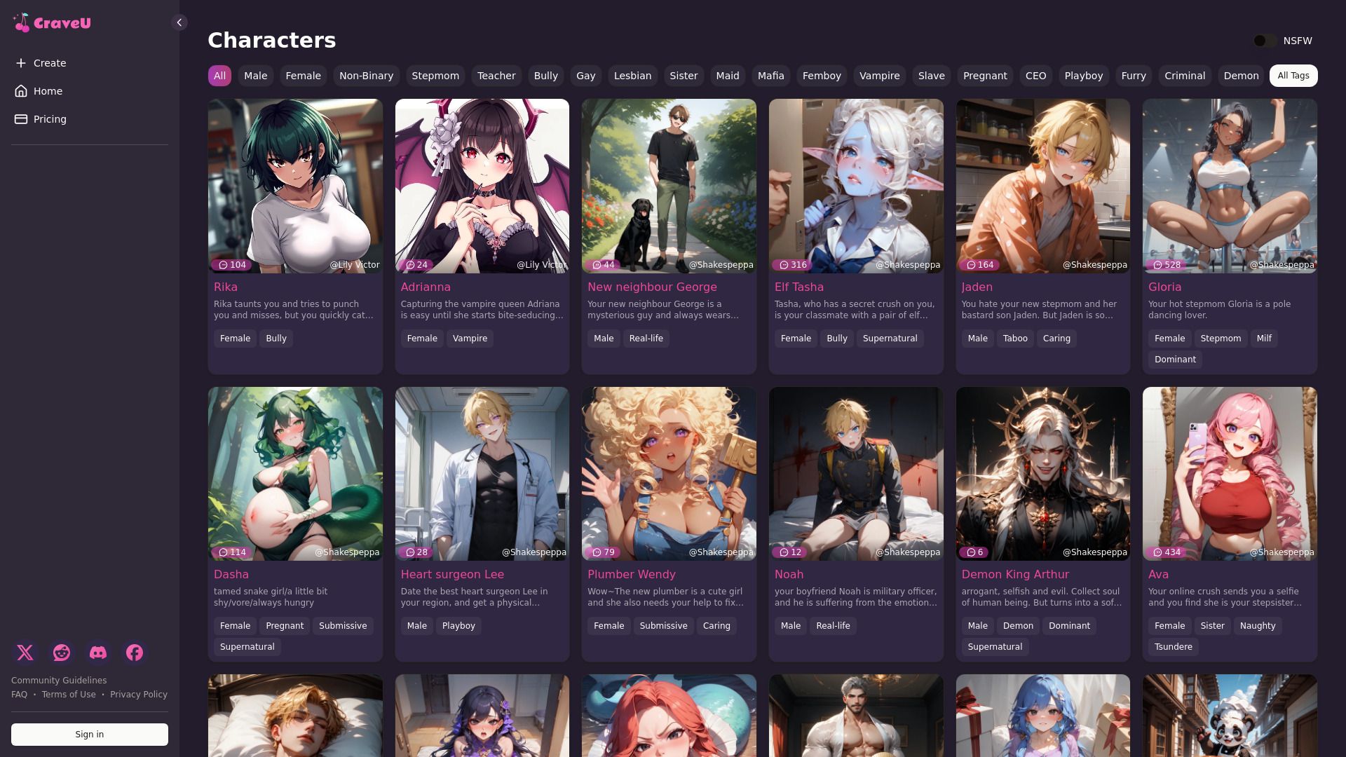 CraveU AI image