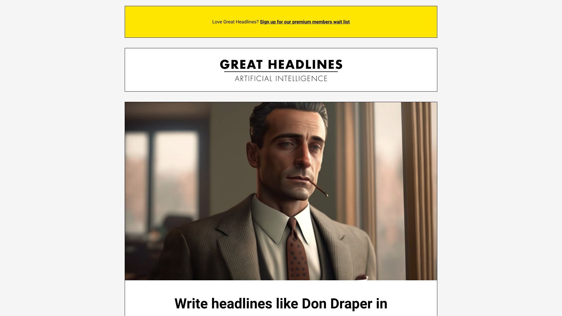 Great Headlines image