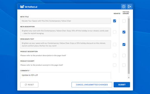 WriteText.ai Browser Extension image
