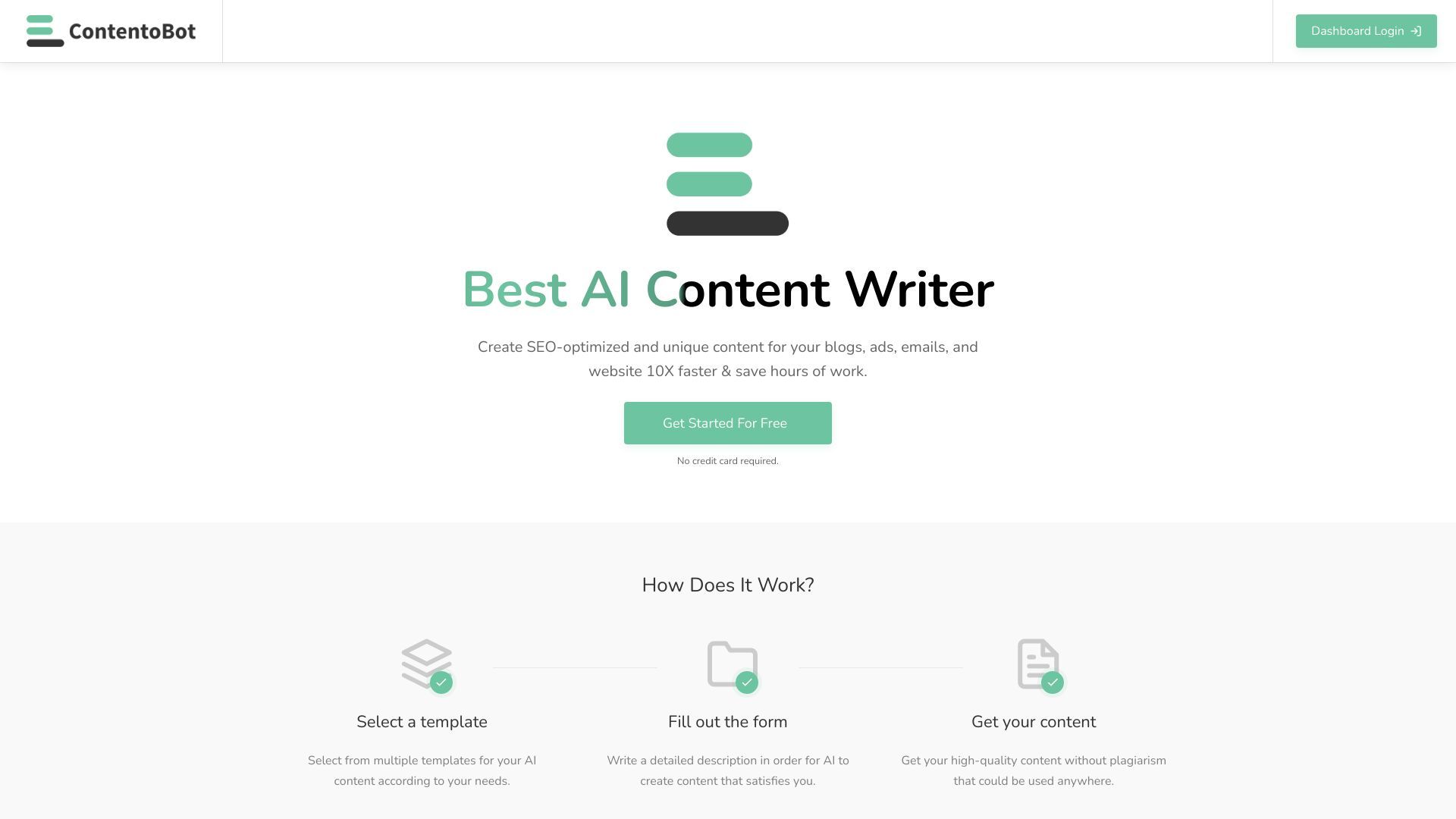 ContentoBot.com image