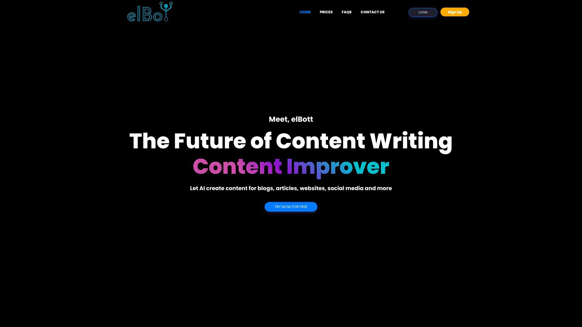 elBott - AI Content Generator image