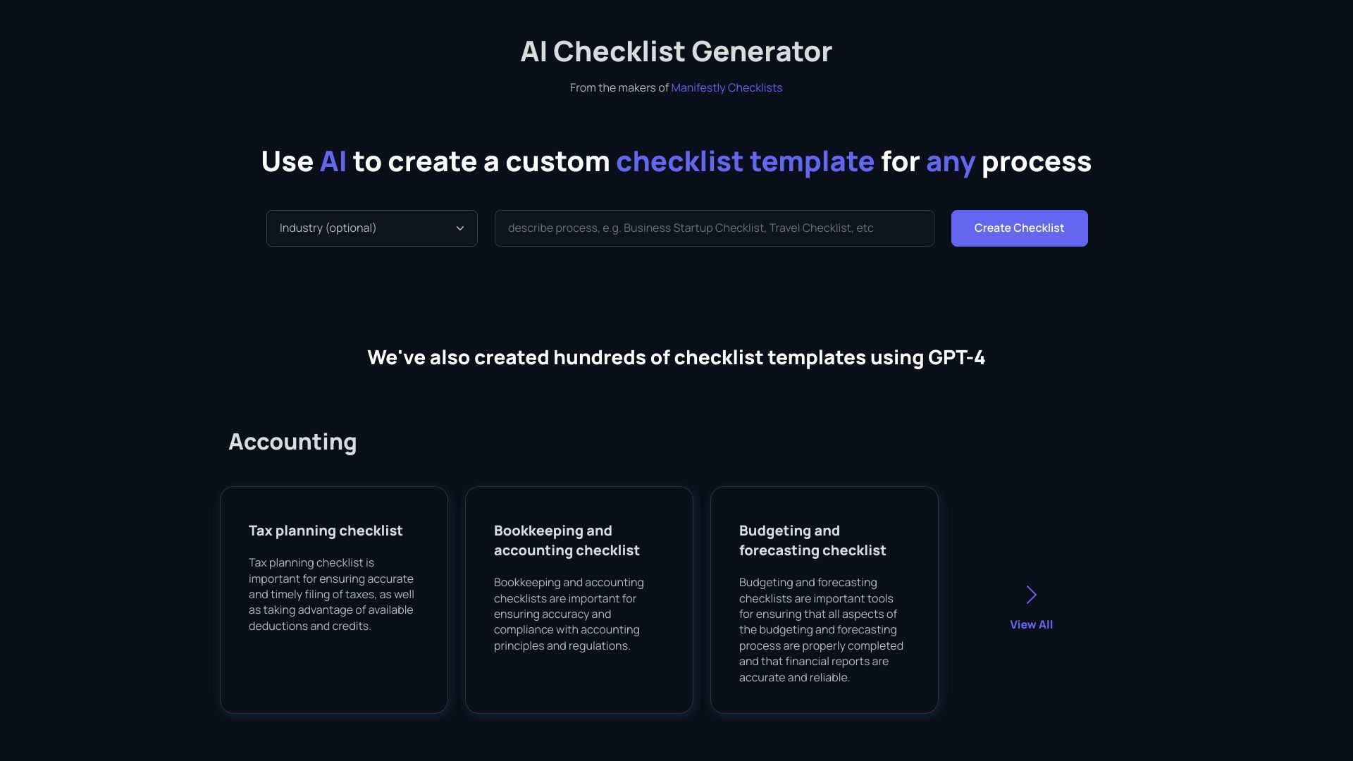 Checklist Generator image