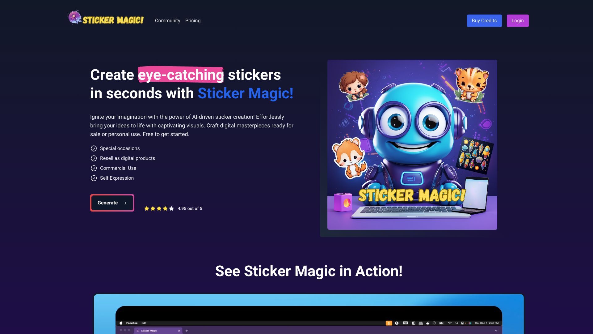 Sticker Magic image