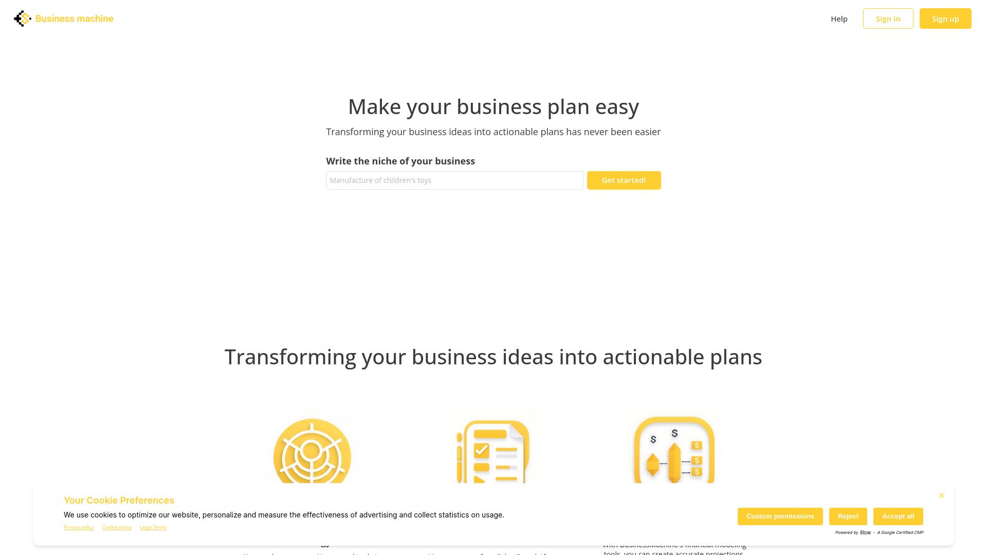 Business Machine image