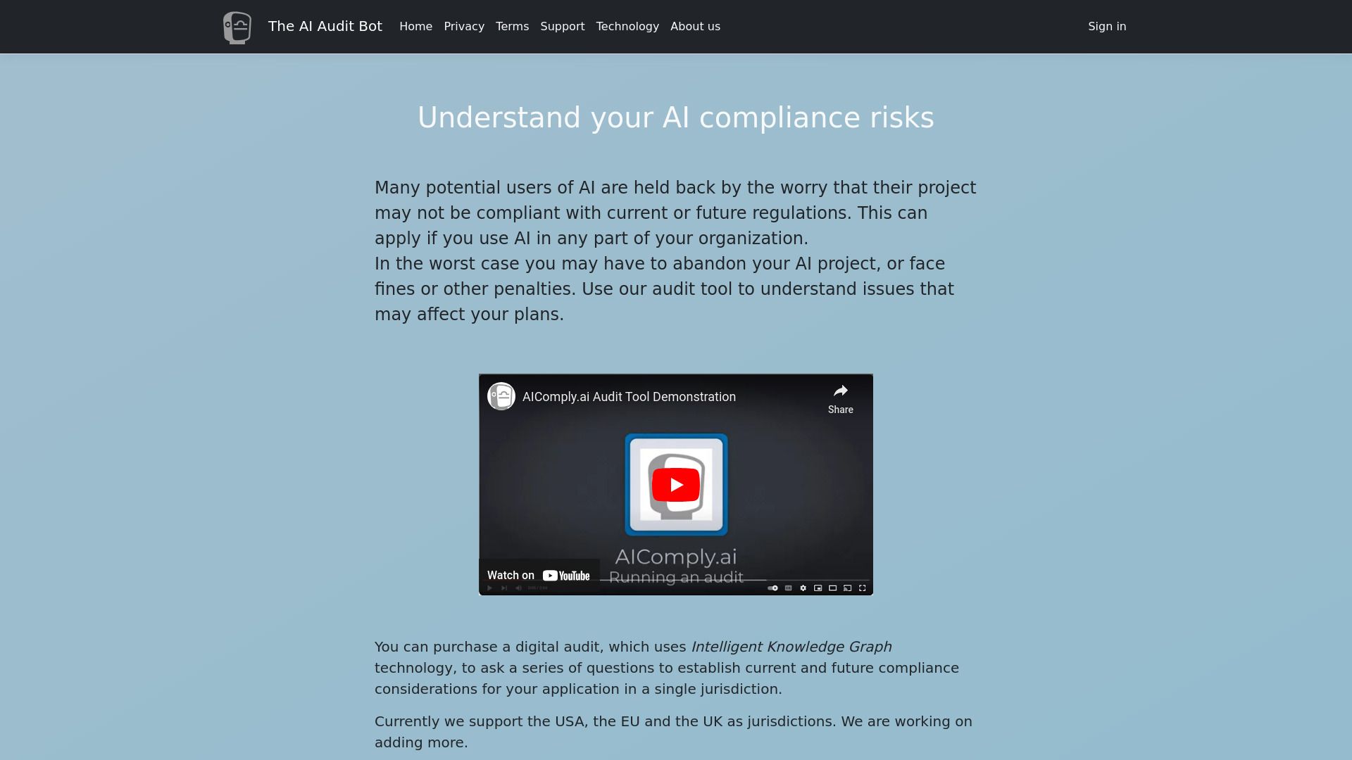 AI Compliance Auditing image
