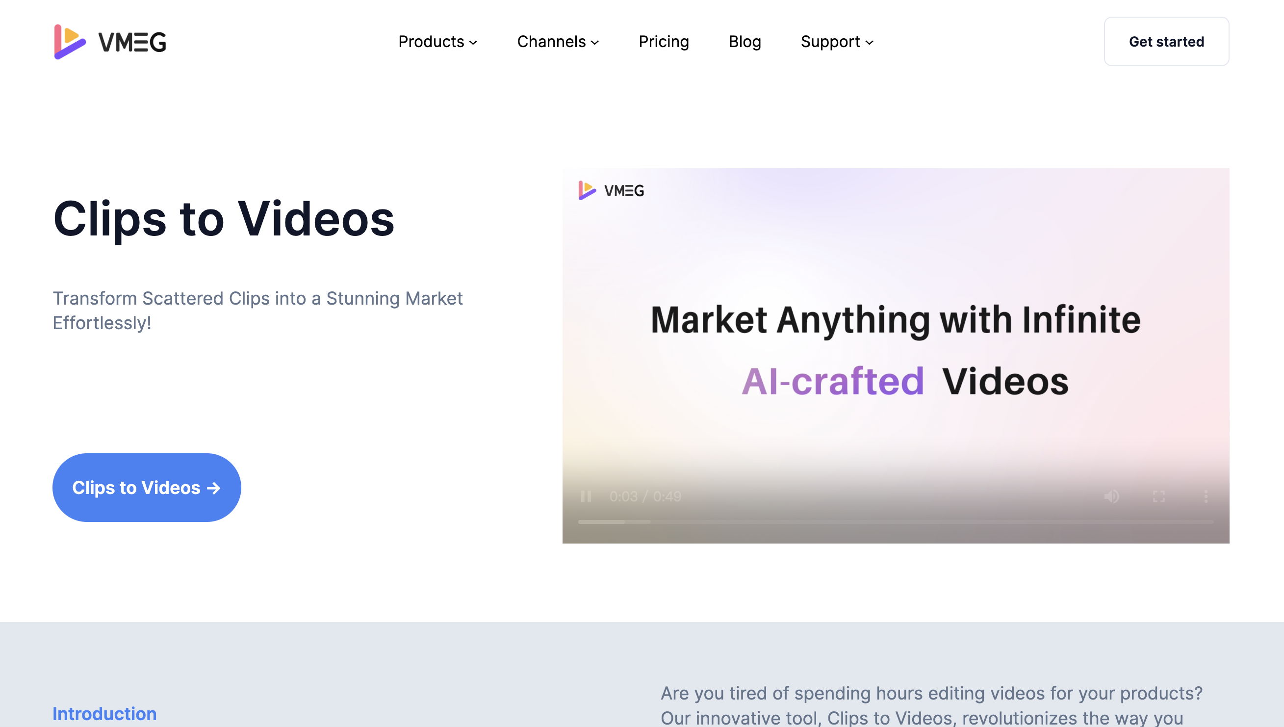 VMEG - Clips to Videos image