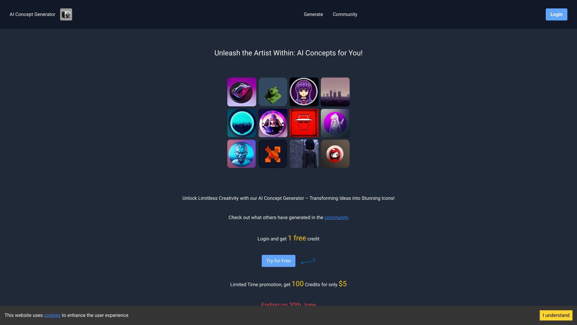 AI Concept Generator image
