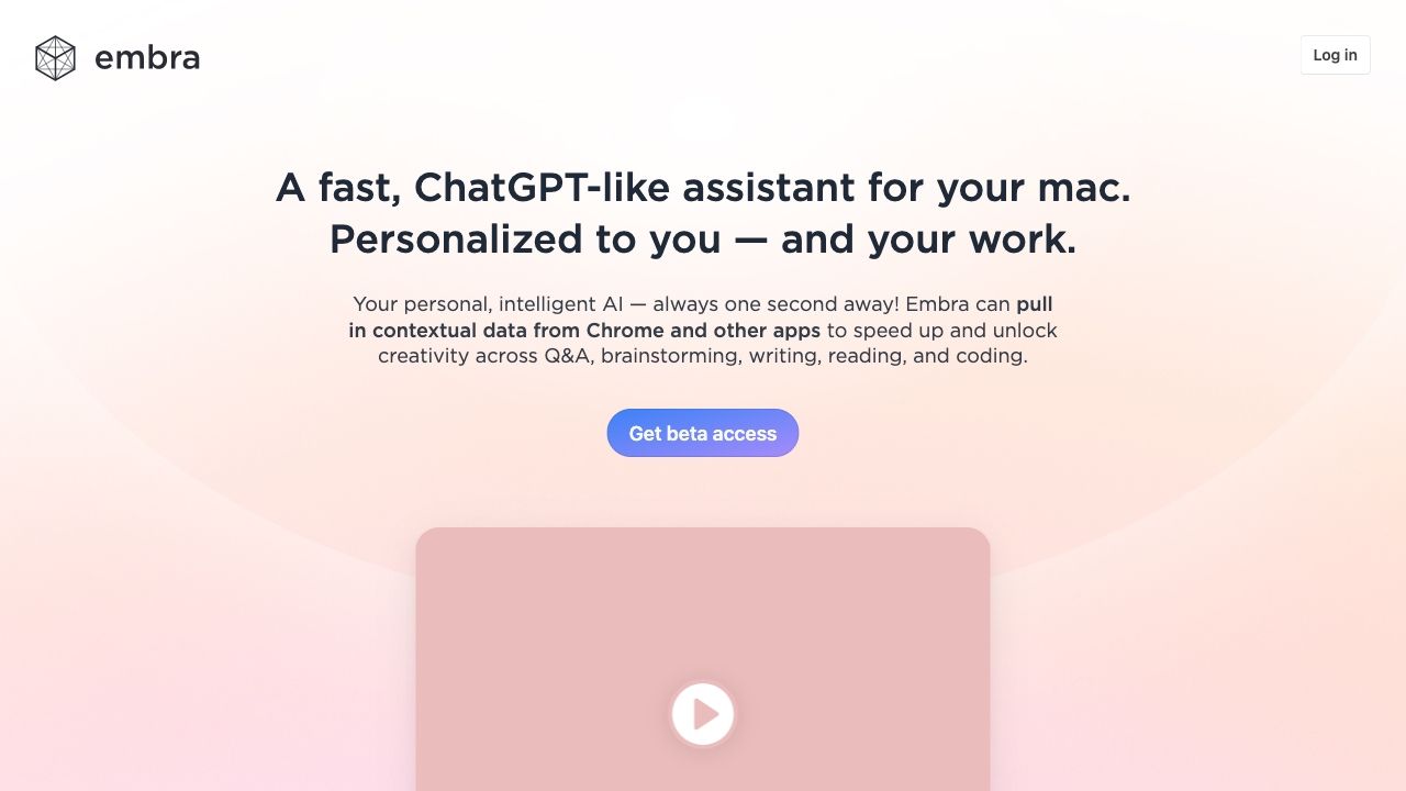 Embra - The AI assistant for teams & professionals image